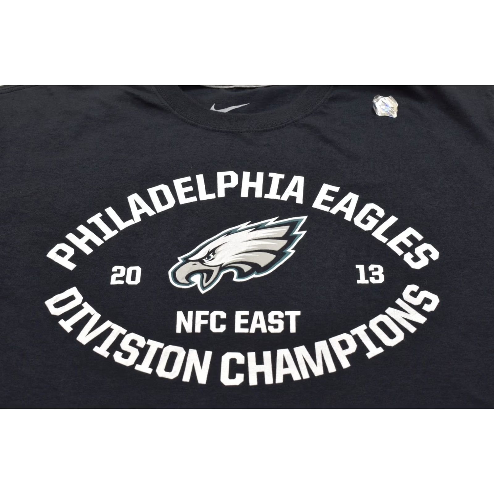 Nike Nike Philadelphia Eagles 2013 NFC East Division Champions Shirt Mens XXL Black Size US XXL / EU 58 / 5 - 2 Thumbnail