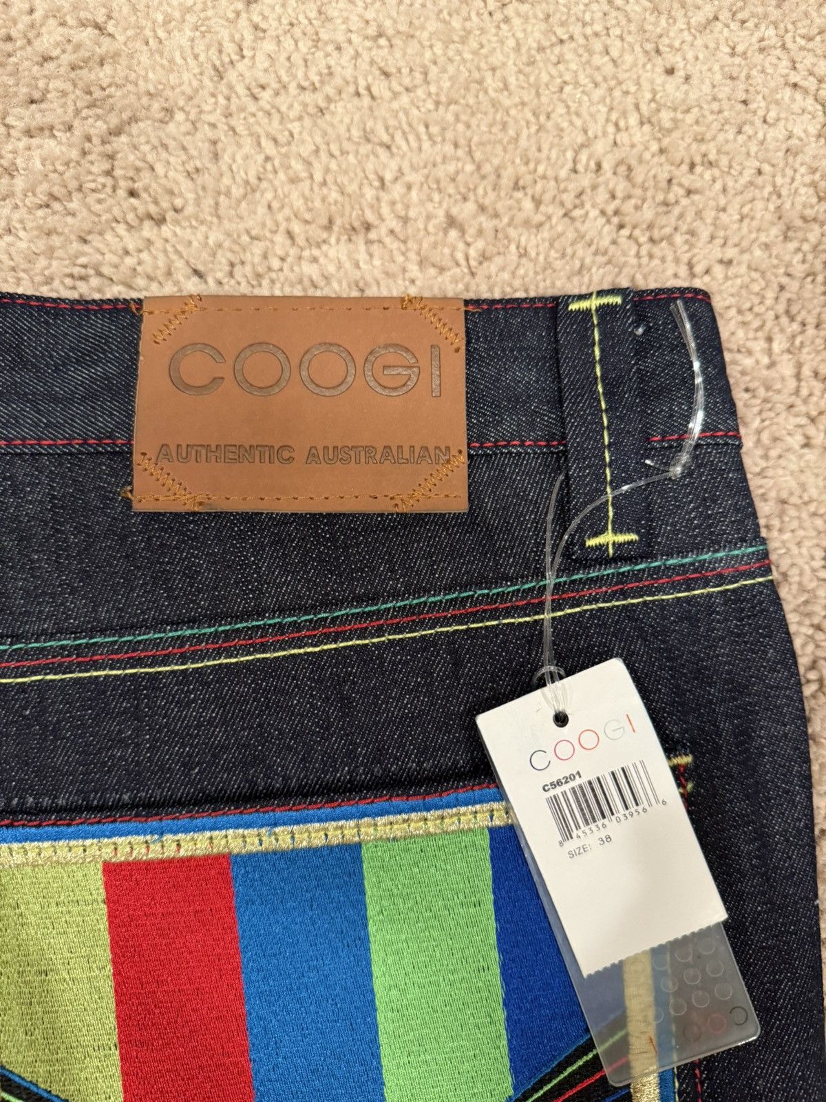 Coogi Coogi Wide Leg Embroidered Jeans Size US 38 / EU 54 - 7 Thumbnail