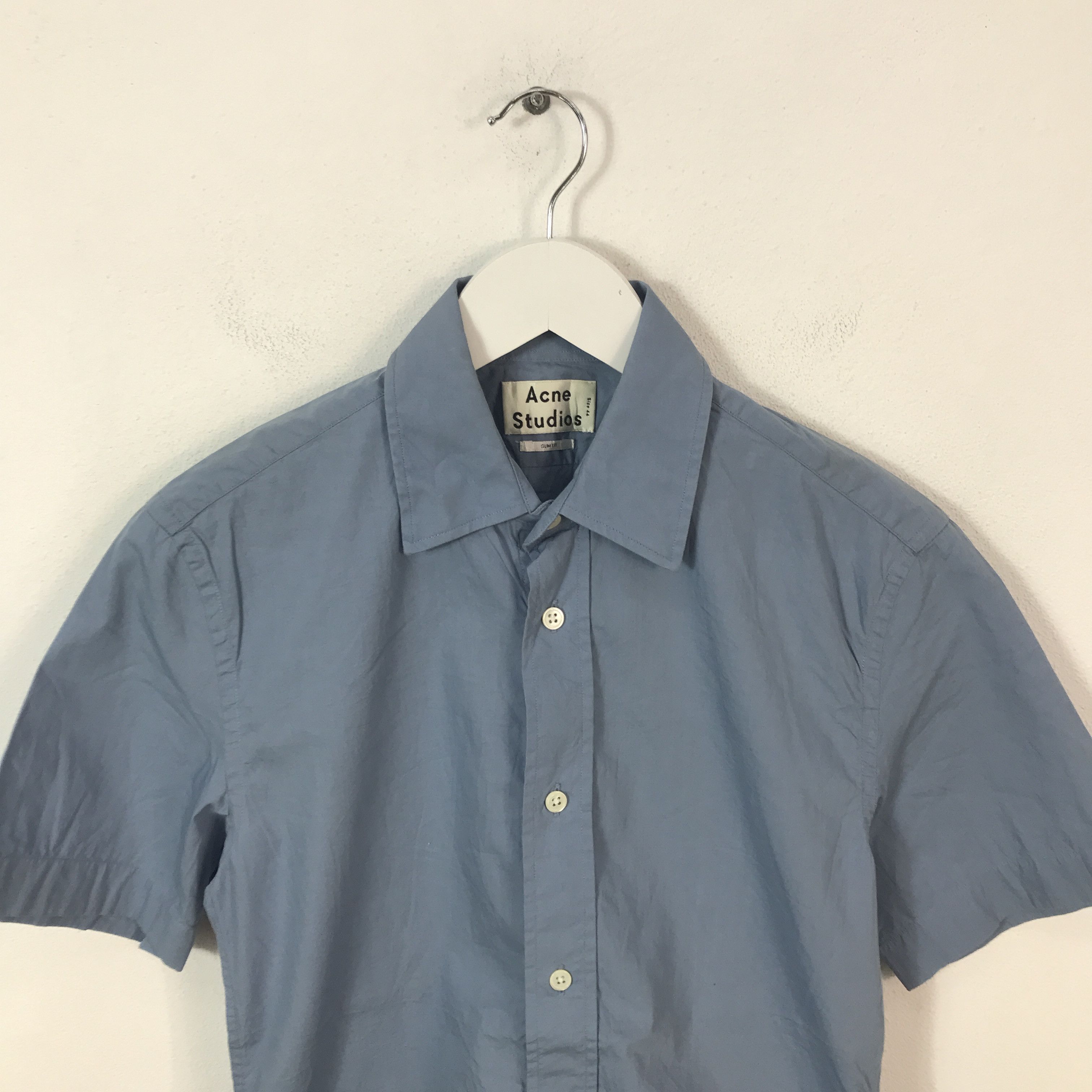 Acne Studios acne studios Slim Fit Button Up shirt Size US M / EU 48-50 / 2 - 2 Thumbnail