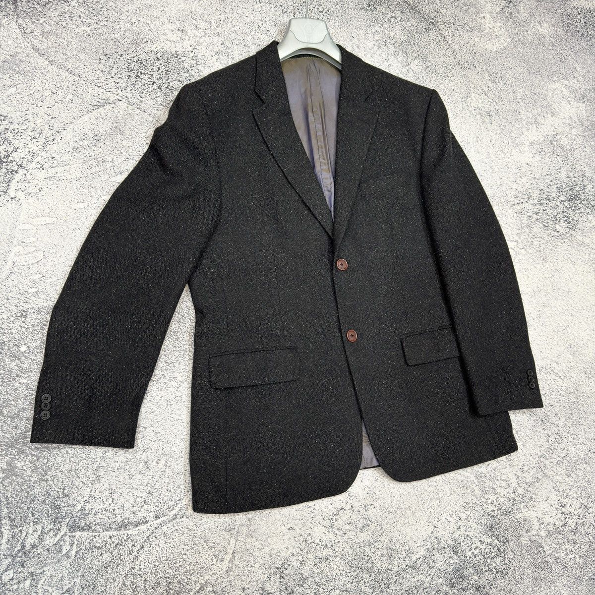Designer Go Beyond mens wool blazer L Size 52 Size 52R - 2 Thumbnail