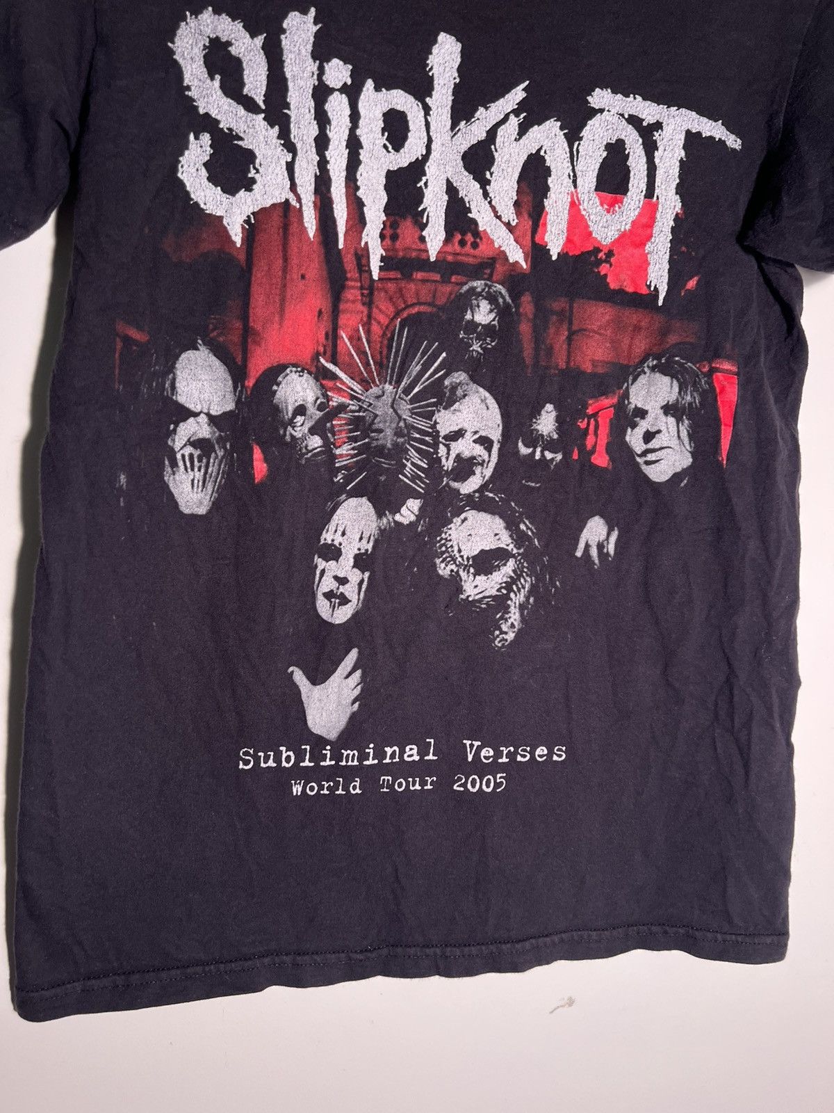 Band Tees Y2K 2000’s Vintage Slipknot Subliminal Verses Metal T Shirt Size US L / EU 52-54 / 3 - 3 Thumbnail
