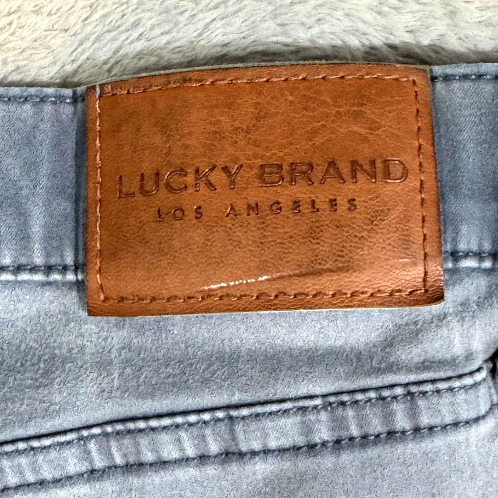 Lucky Brand Lucky Brand Jeans Mens 38 Blue 36x31 Light Slim Straight Stretch Denim Casual Size US 38 / EU 54 - 3 Thumbnail