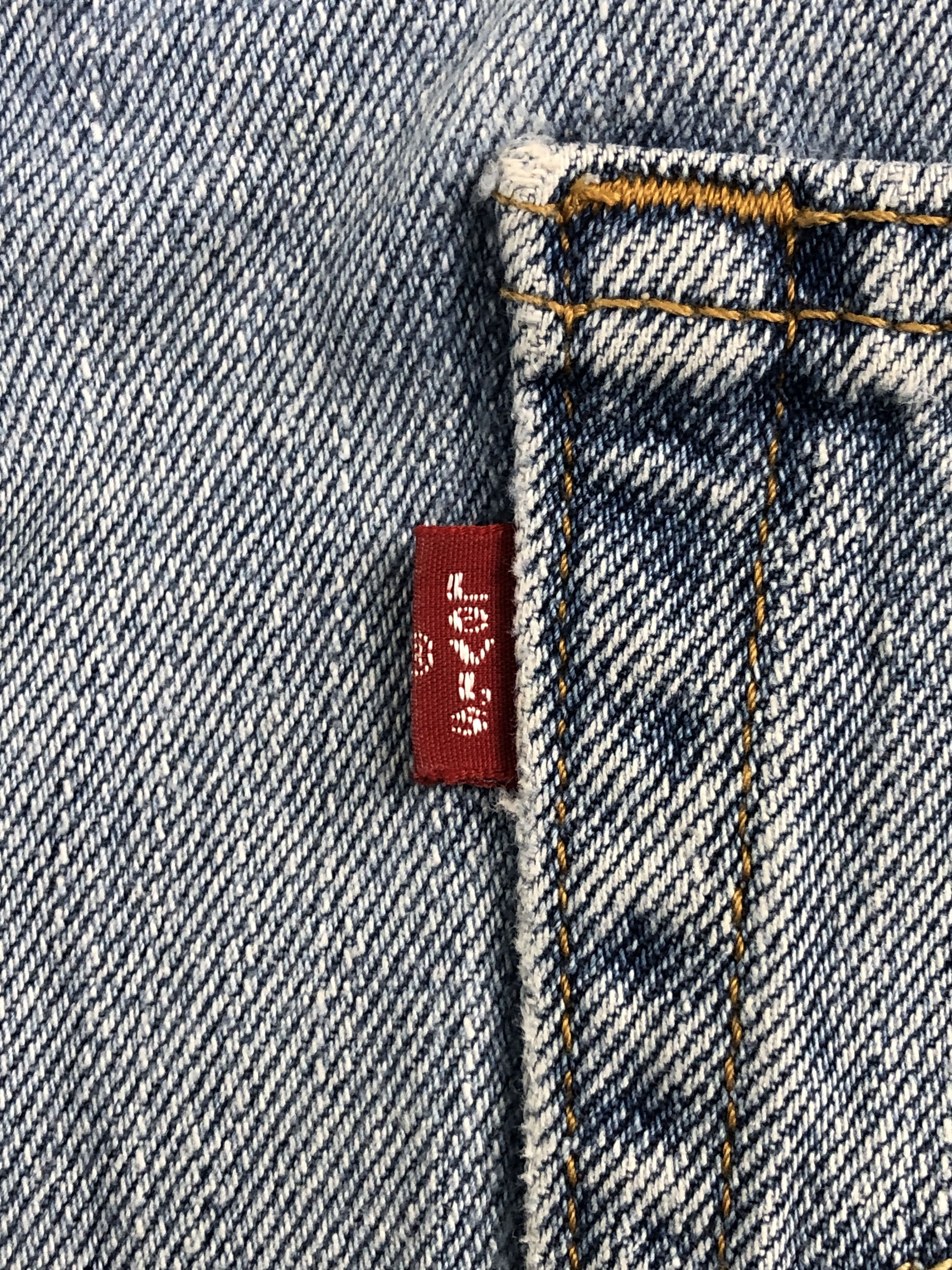 Levi's Vintage Levis 505 Regular Fit Light Wash Jeans DP2516 Size US 37 - 6 Thumbnail