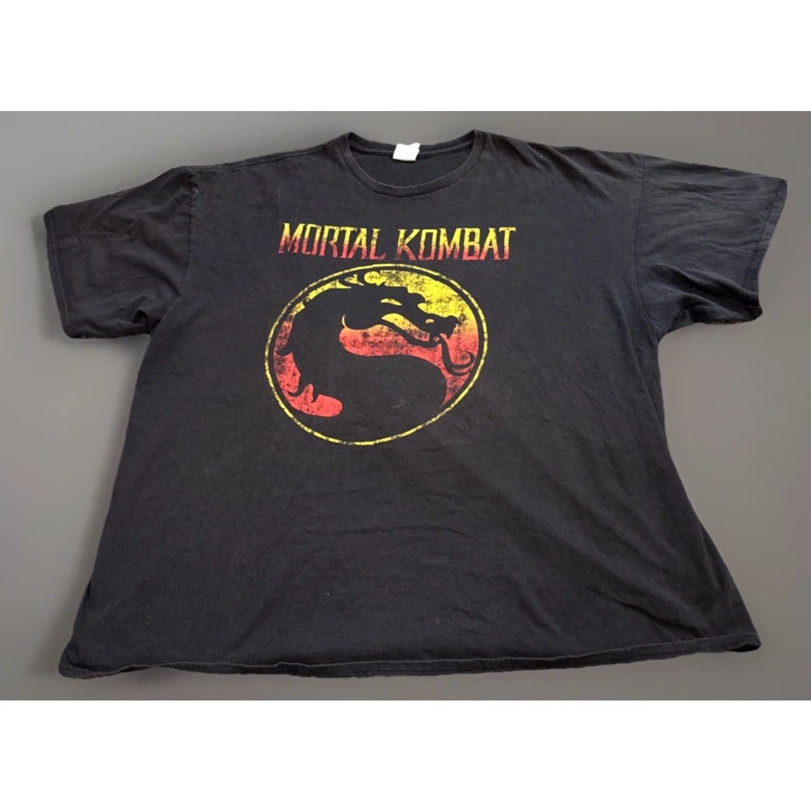 Etro VINTAGE Mortal Kombat T-Shirt Black Retro 3XL Mens Size US XXL / EU 58 / 5 - 2 Thumbnail