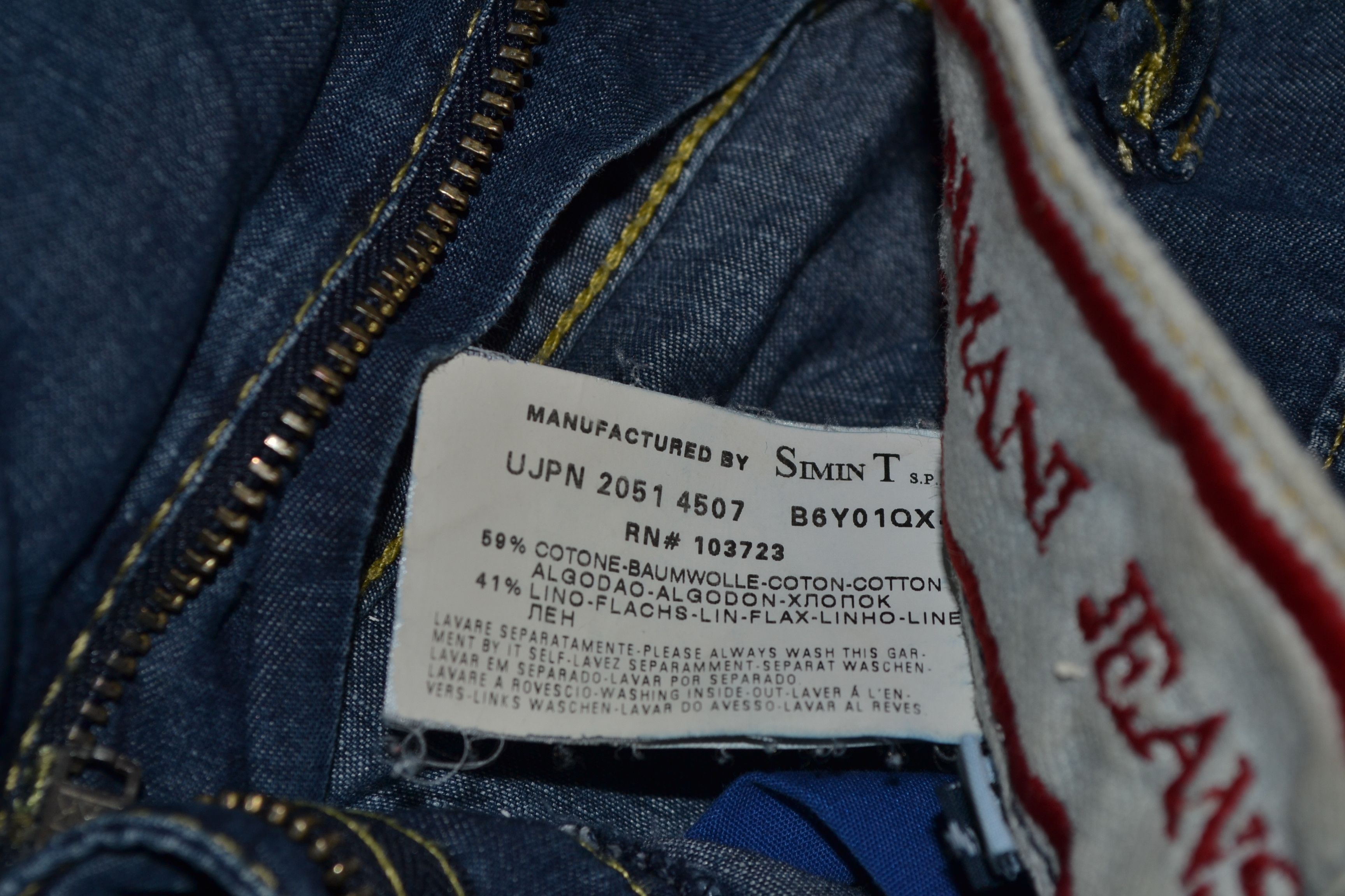 Armani Vintage Armani Jeans Y2K Wide Leg Baggy Pants | 90s Size 30" / US 8 / IT 44 - 5 Thumbnail