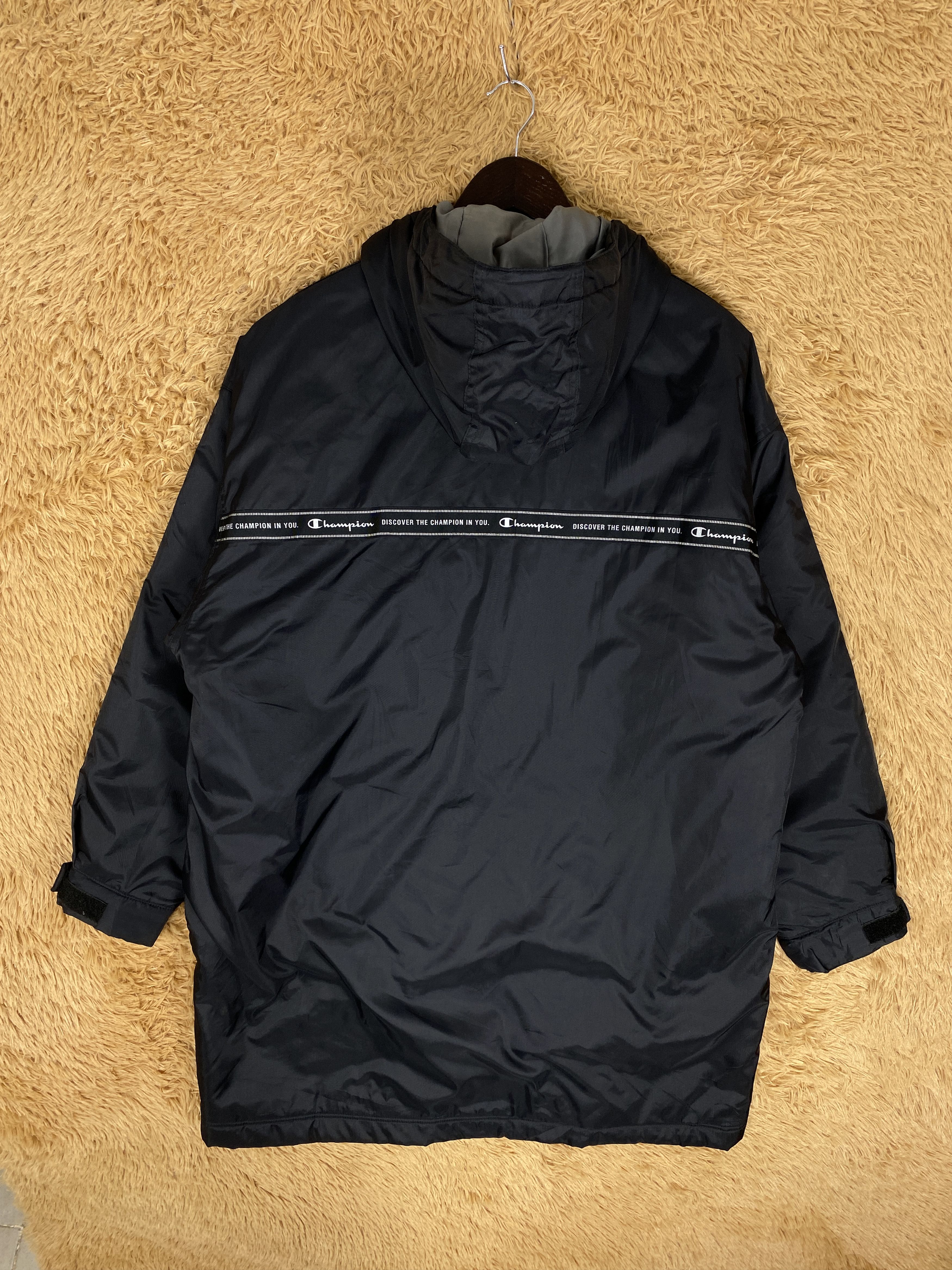 Champion Vintage Champion Hoodie Long Jacket J2289 Size US L / EU 52-54 / 3 - 8 Thumbnail