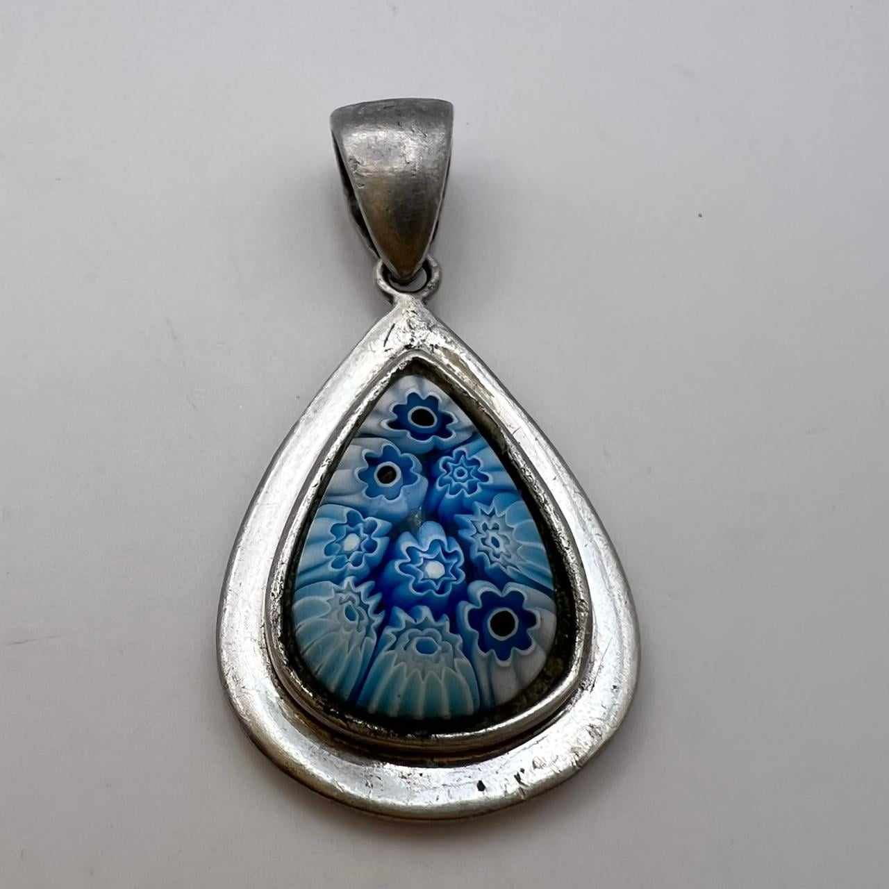 Vintage Vintage USSR Necklace Pendant Sterling Silver 925 Jewelry Size ONE SIZE - 2 Thumbnail
