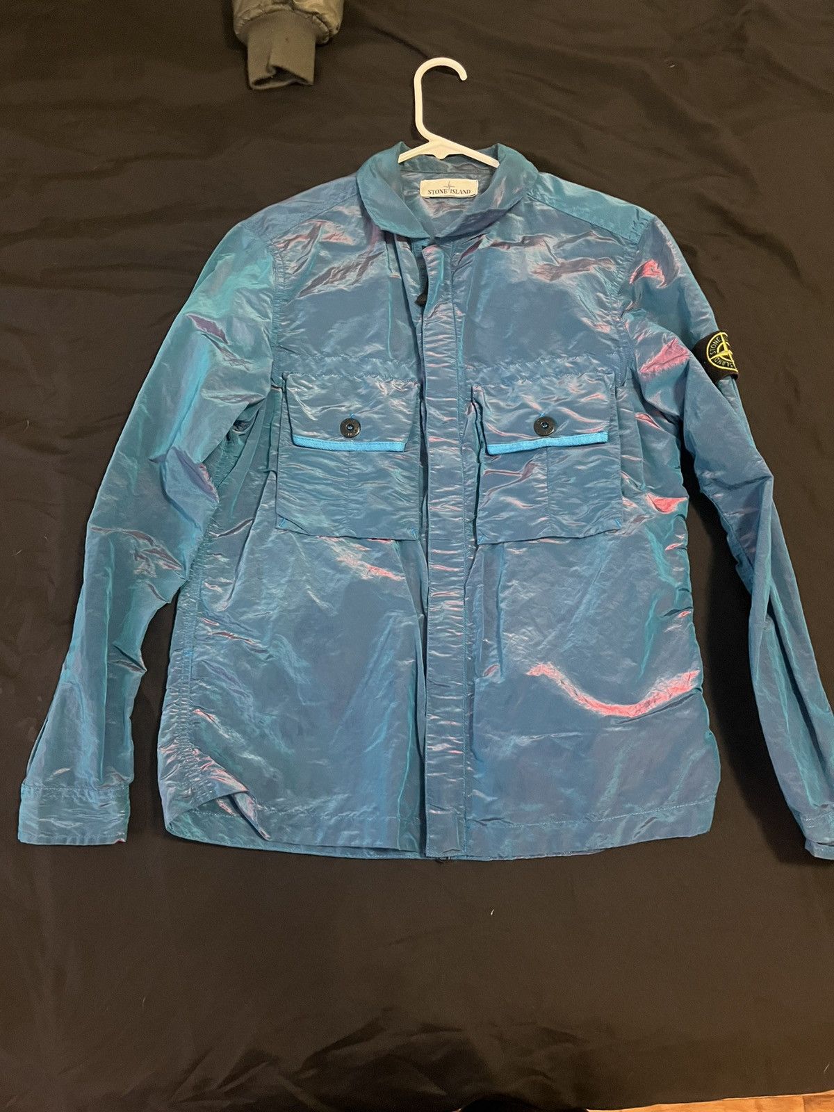 Stone Island Stone island nylon metal weft iridescent jacket Size US L / EU 52-54 / 3 - 1 Thumbnail