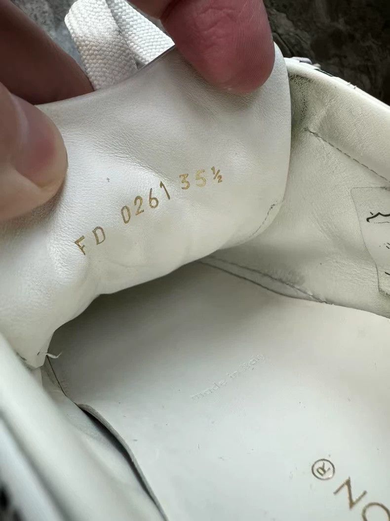 Louis Vuitton Louis Vuitton Small white shoes with thick soles full of l Size US 5 / IT 35 - 5 Thumbnail