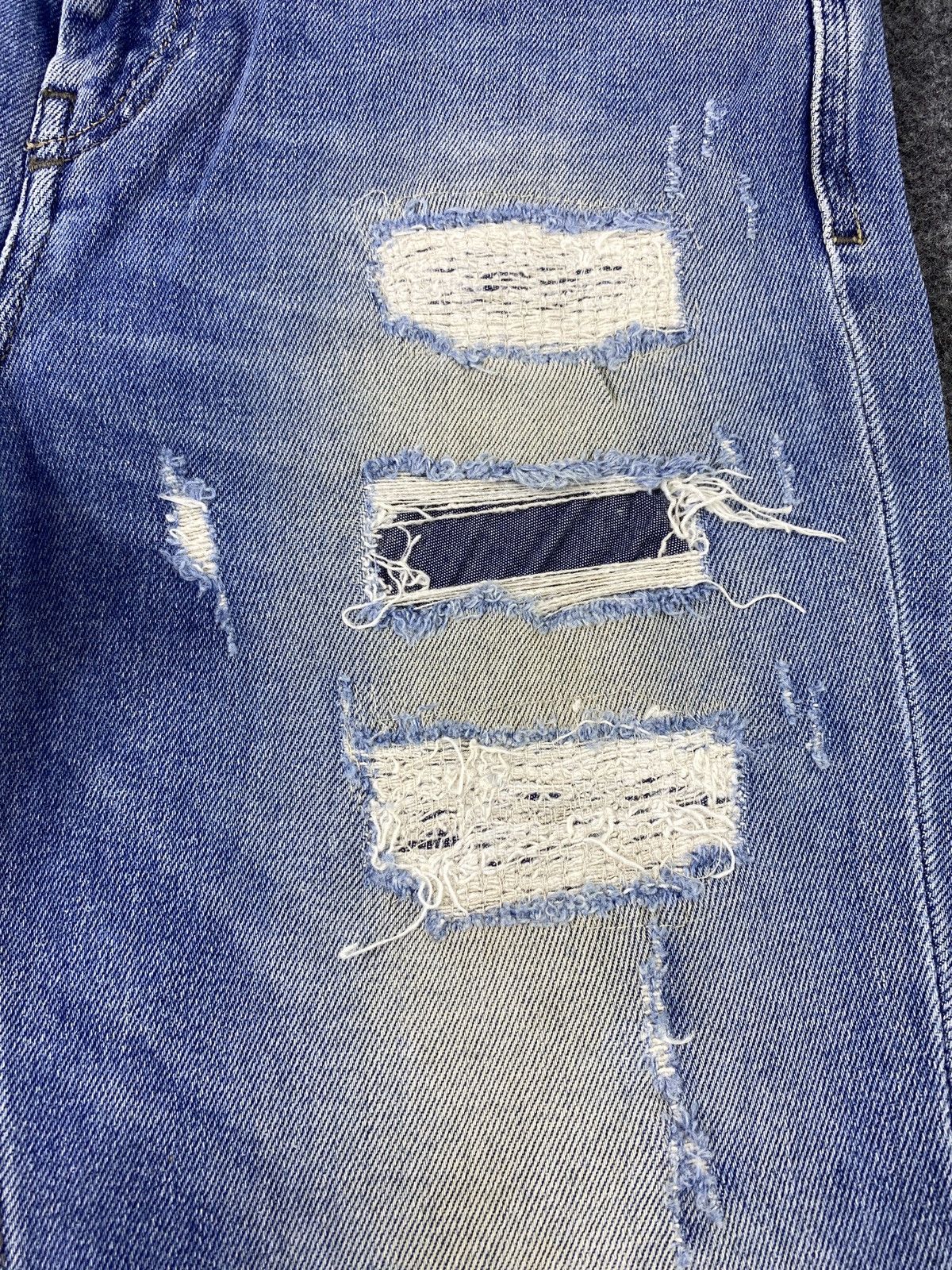 Diesel Diesel Distressed Blue Wash Denim Streetwear - J1111 Size US 28 / EU 44 - 7 Thumbnail