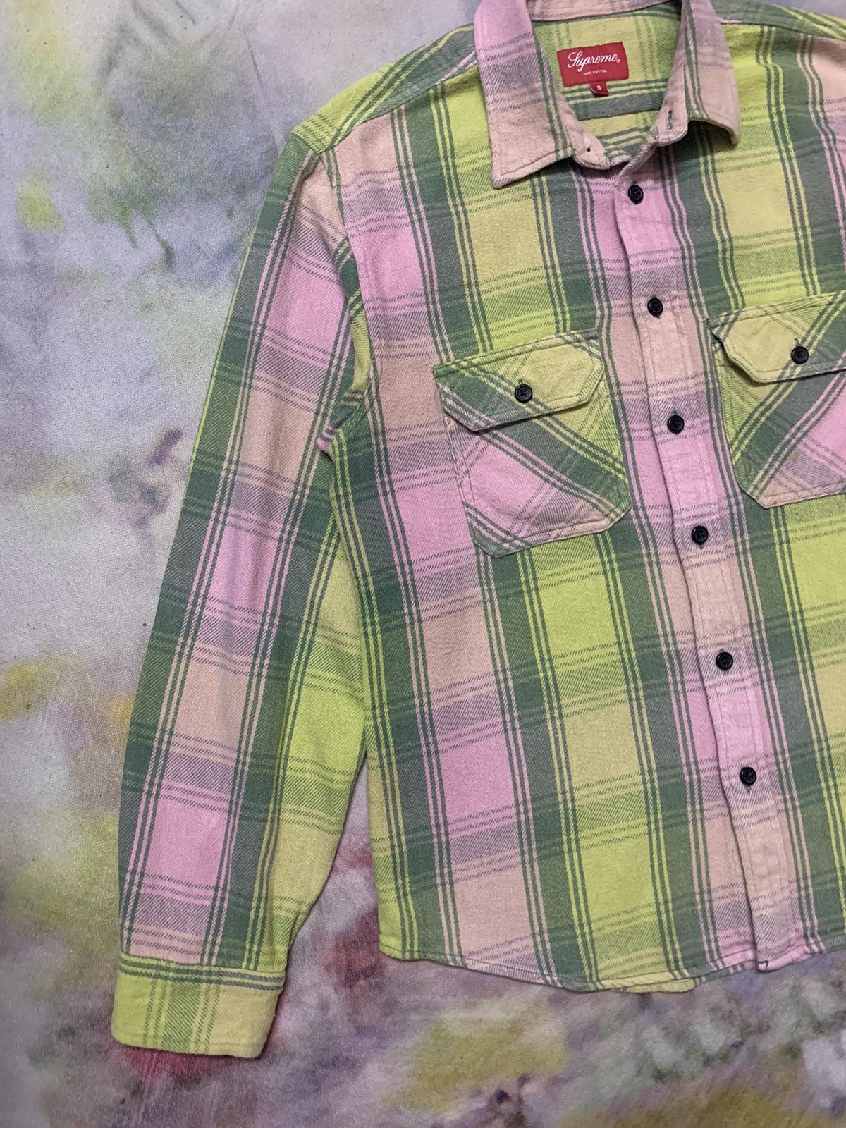 Supreme Supreme Flannel Shirt Size US S / EU 44-46 / 1 - 3 Thumbnail