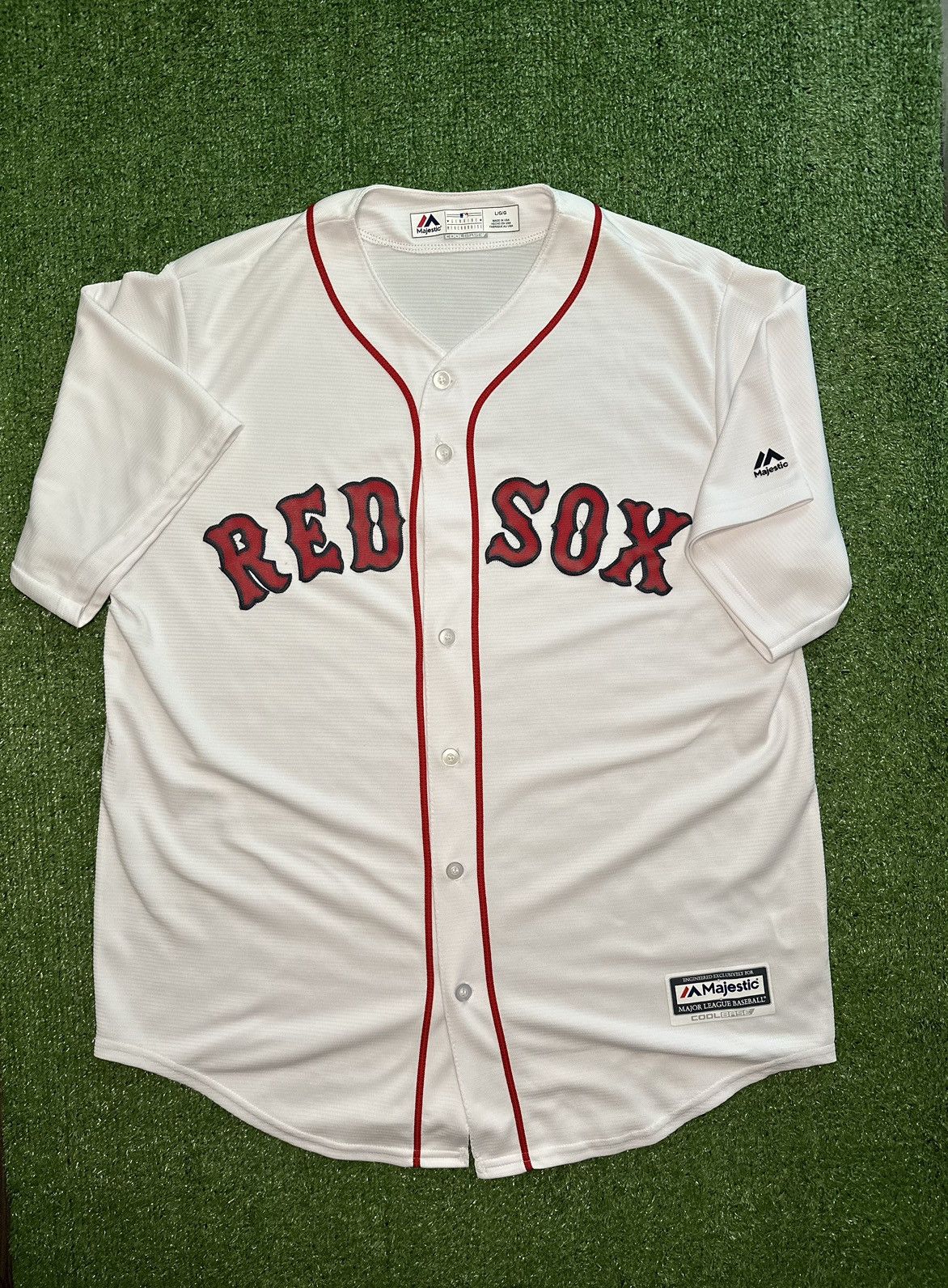 Majestic, Shirts, Majestic Daisuke Matsuzaka Boston Red Sox T Shirt Size  M Mlb Baseball Dice K