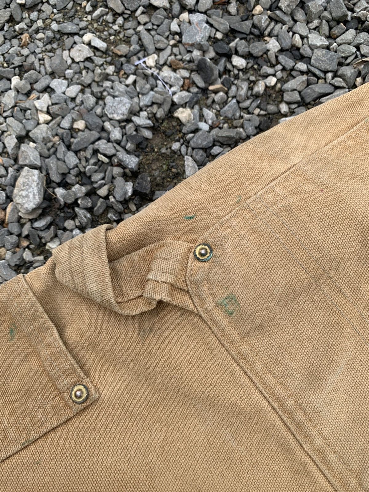 Carhartt VINTAGE CARHART DOUBLE KNEE RUSTY DAMAGE DISTRESSED DENIM Size US 30 / EU 46 - 19 Thumbnail