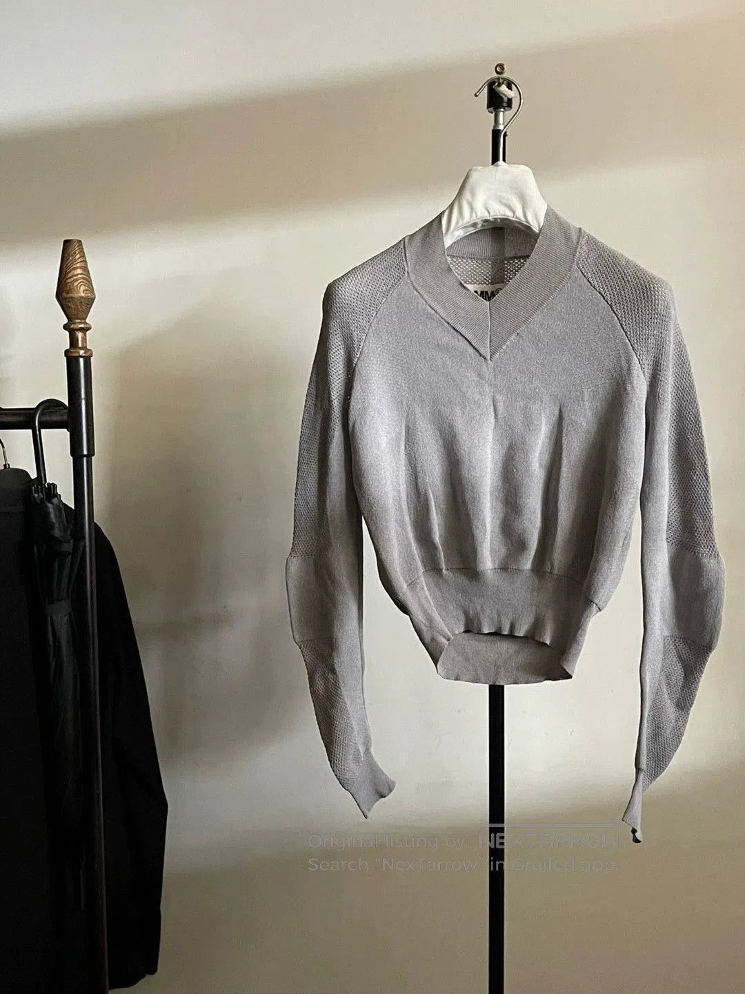 MM6 Maison Margiela Knit Top with Unique Sleeves. Size S / US 4 / IT 40 - 3 Thumbnail
