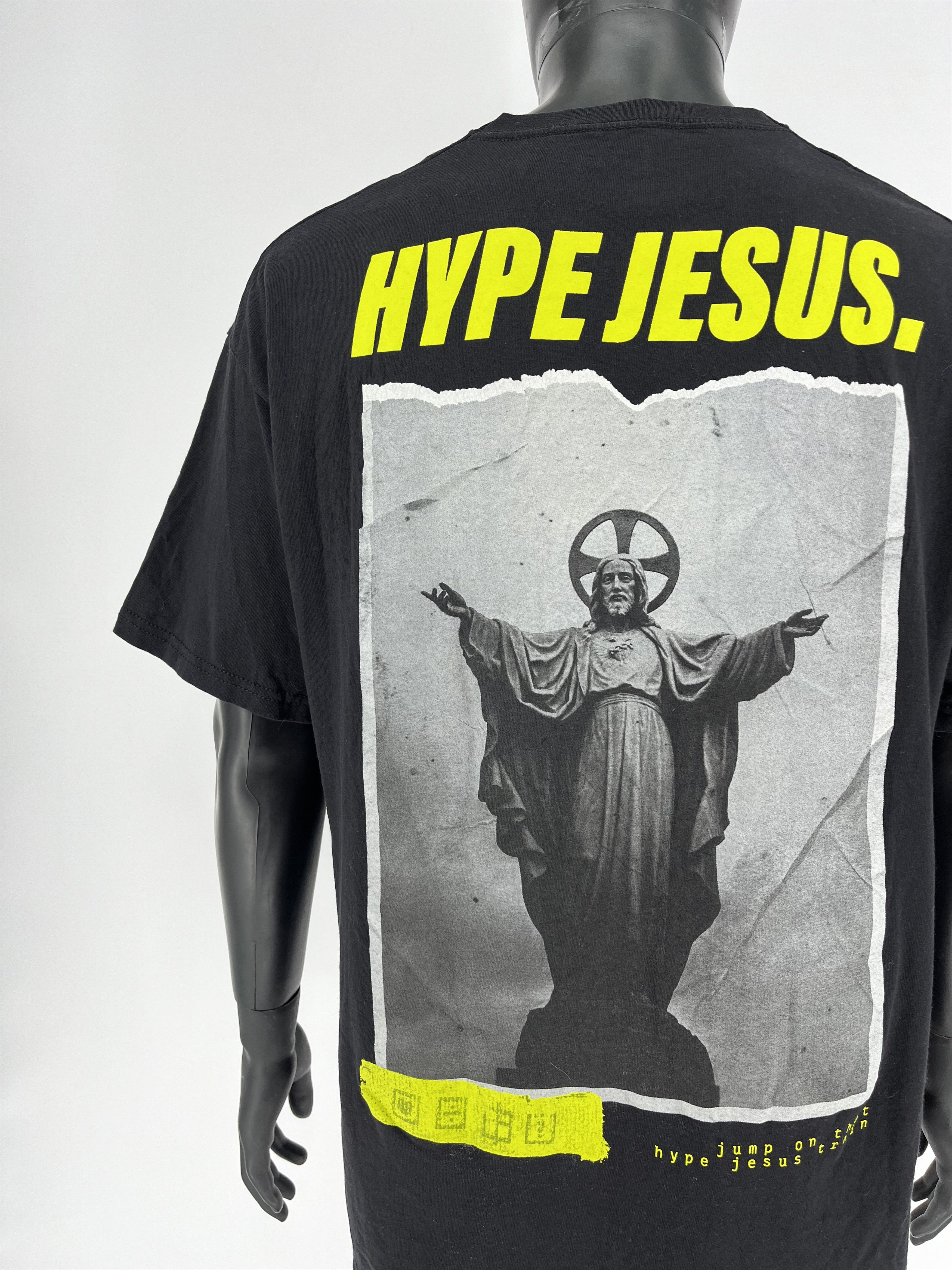 Vintage Hype Jesus Organic T-Shirt Streetwear Style Size US L / EU 52-54 / 3 - 7 Thumbnail
