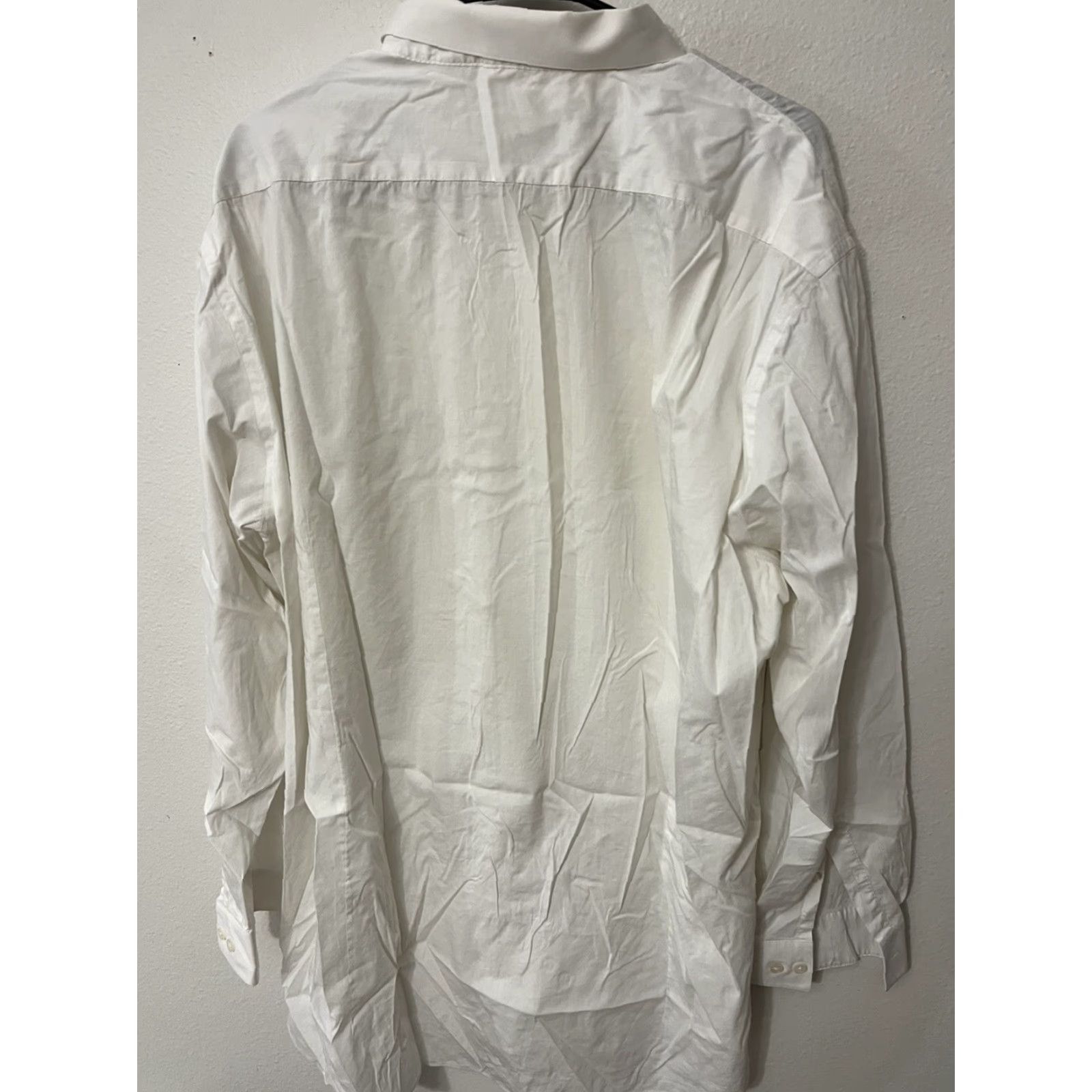 Calvin Klein CALVIN KLEIN Shirt 19 3XL Blue White Button-Up Long Sleeve Casual Mens Size US XXL / EU 58 / 5 - 3 Thumbnail