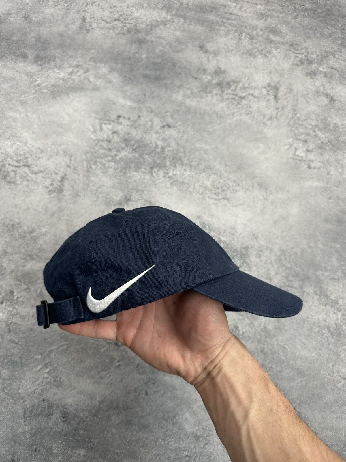Nike Nike Vintage Cap Double Swoosh Y2K Drill Blue Hat small size Size ONE SIZE - 7 Thumbnail