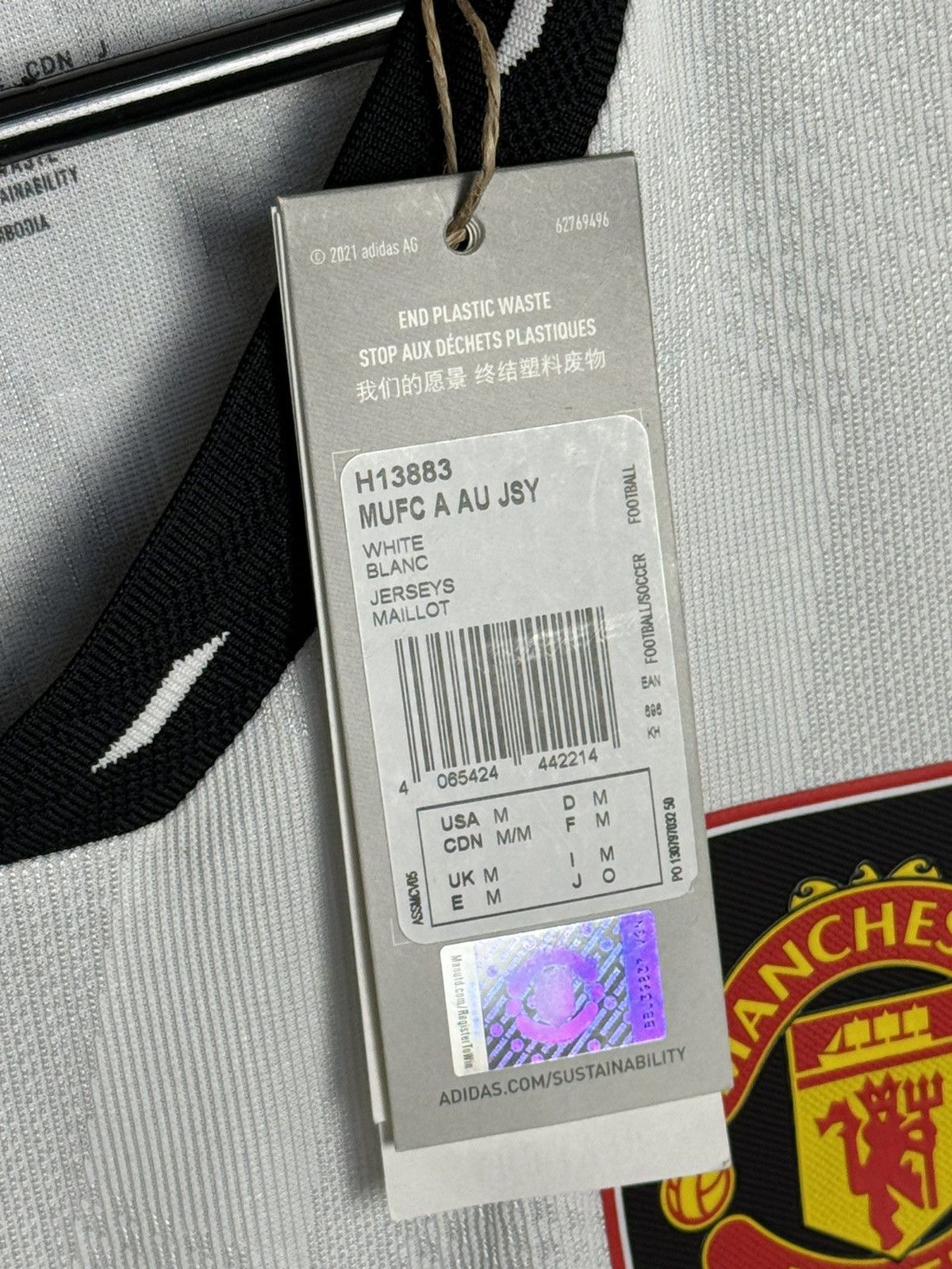 Adidas HEAT.RDY Manchester United 22/23 Rashford Football Jersey Size US M / EU 48-50 / 2 - 12 Thumbnail