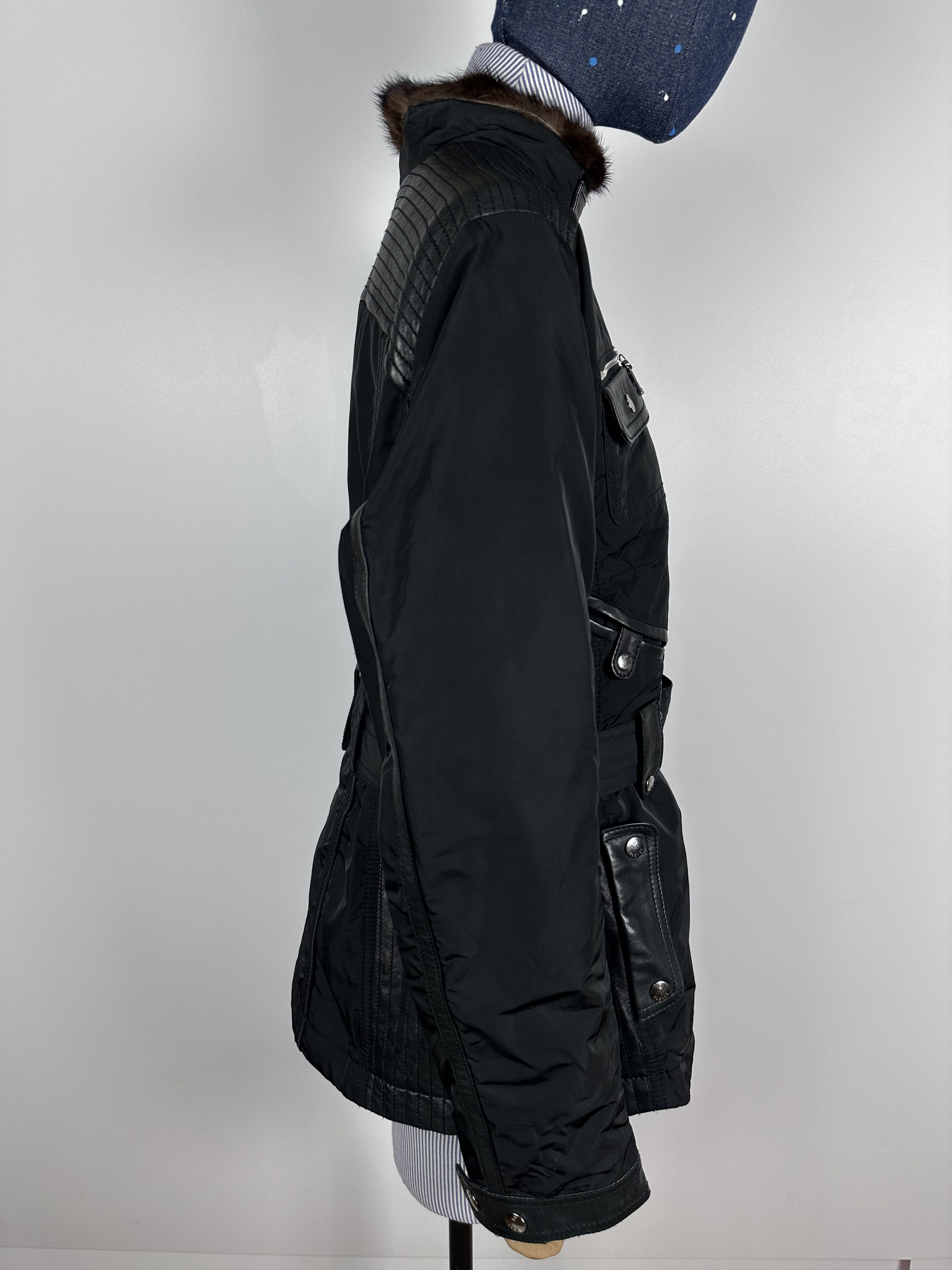Bogner Bogner Womens Winter Jacket Coat Fur Black Jese L Size L / US 10 / IT 46 - 7 Thumbnail
