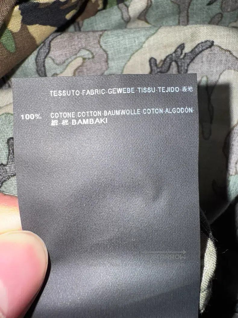 Saint Laurent Paris Saint Laurent Paris size 40 Original Camouflage Men's Shirt Size L / US 10 / IT 46 - 4 Thumbnail