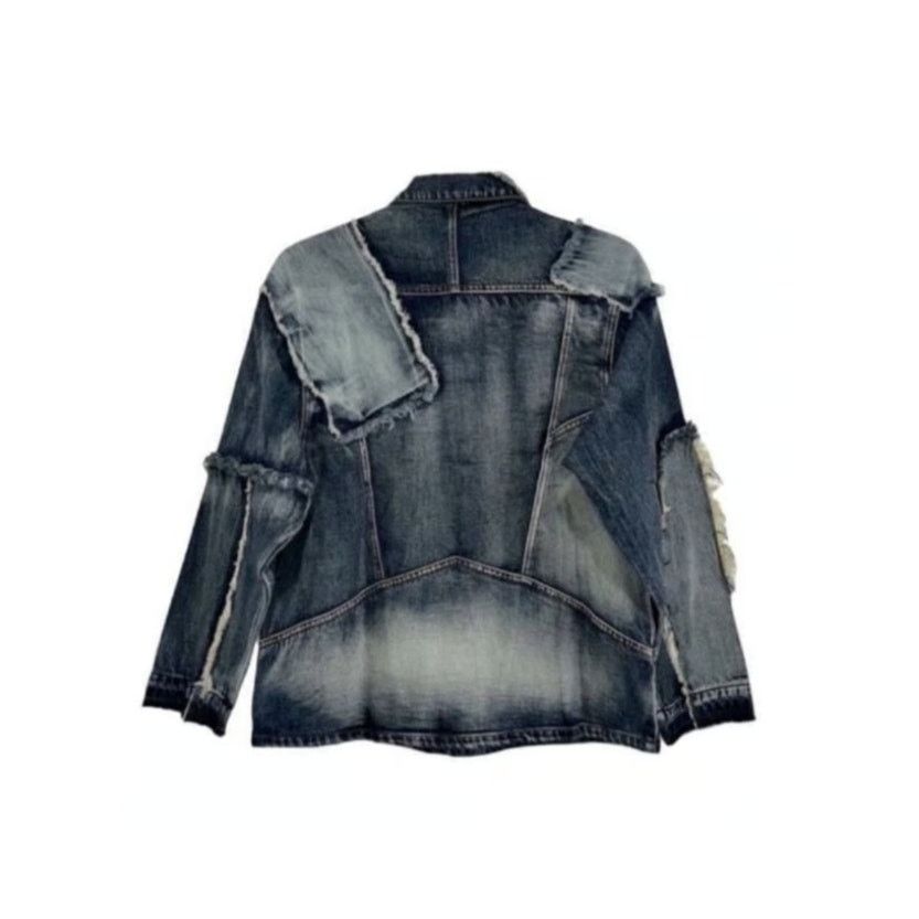 Free People Free PeopleXSandrine Rose Patchwork Trucker Jacket S Size S / US 4 / IT 40 - 5 Thumbnail