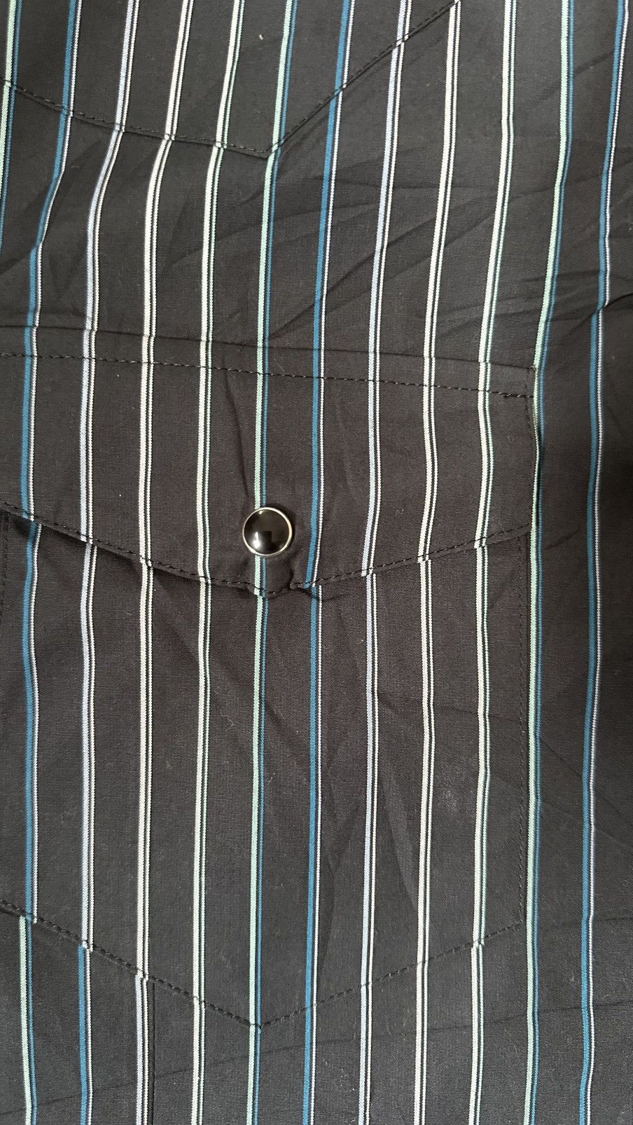 Yohji Yamamoto A.A.R YOHJI YAMAMOTO STRIPES WESTERN TOP Size US M / EU 48-50 / 2 - 3 Thumbnail