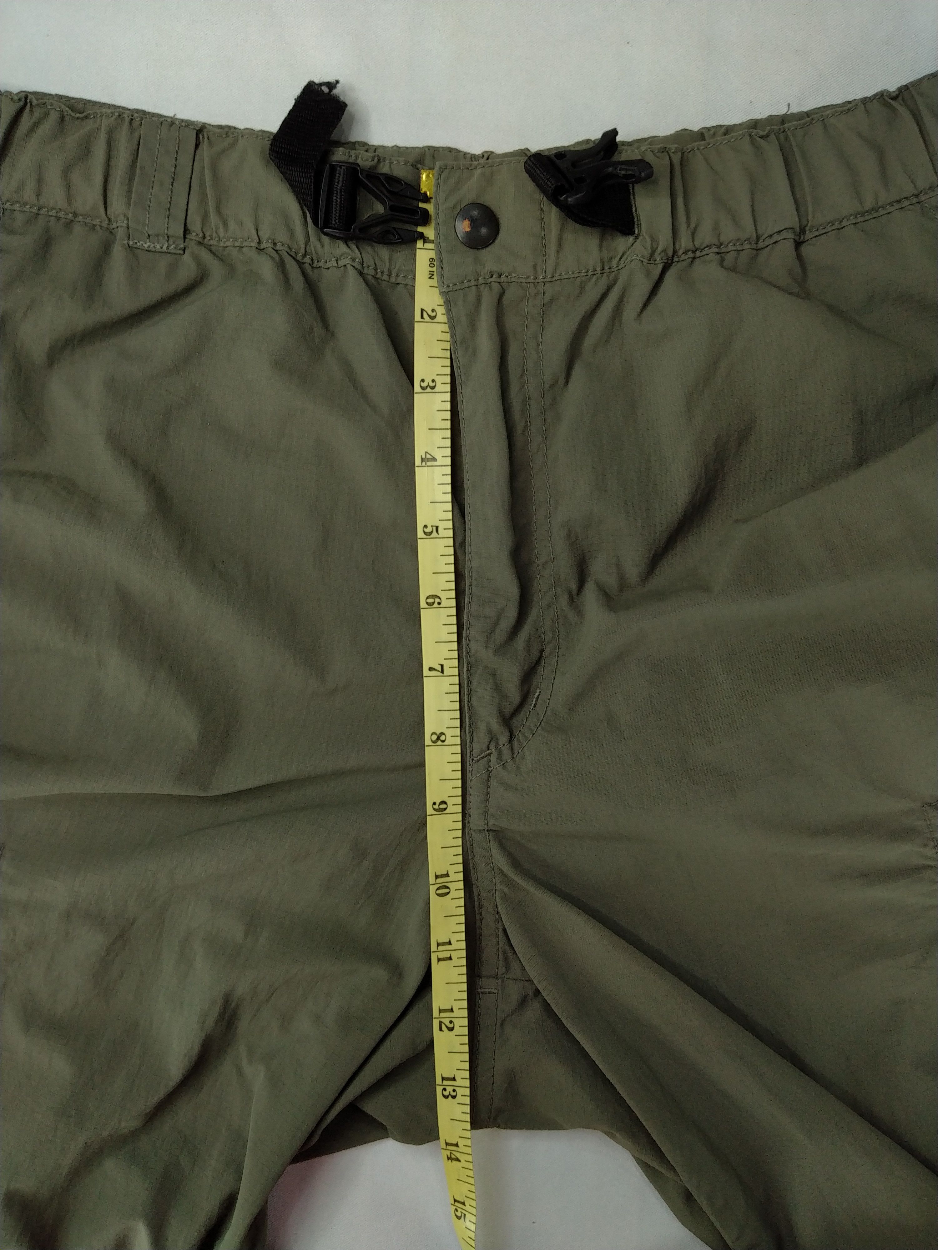 Japanese Brand Uniqlo Elastic Waist Cargo Multi Pocket Pants -CP152 Size US 33 - 8 Thumbnail