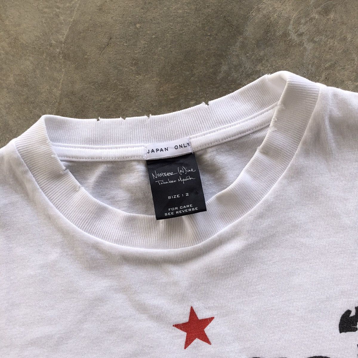 Number (N)ine × Takahiromiyashita The Soloist. NUMBER (N)INE AW04 Rare “Give Peace a Chance” Japan T-Shirt Size US M / EU 48-50 / 2 - 7 Thumbnail