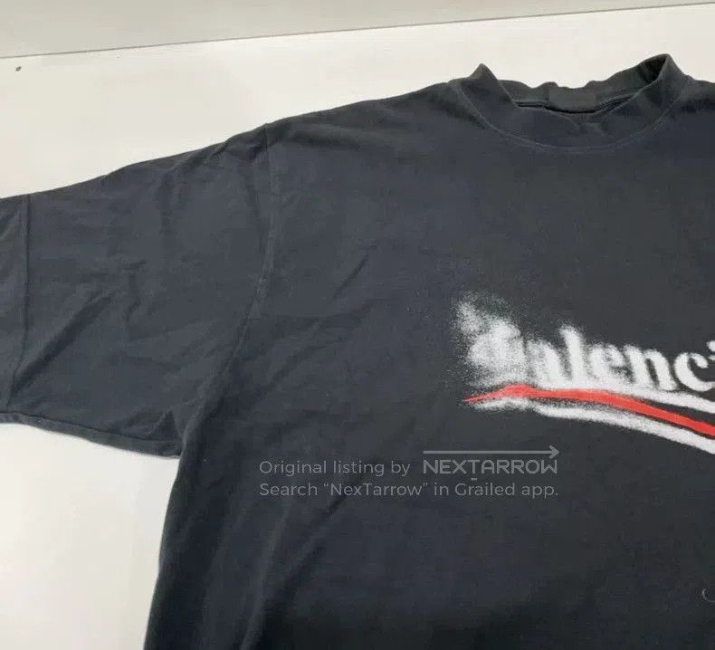 Balenciaga Balenciaga SS24 Logo Print Short Sleeve Tee. Size US XS / EU 42 / 0 - 8 Thumbnail