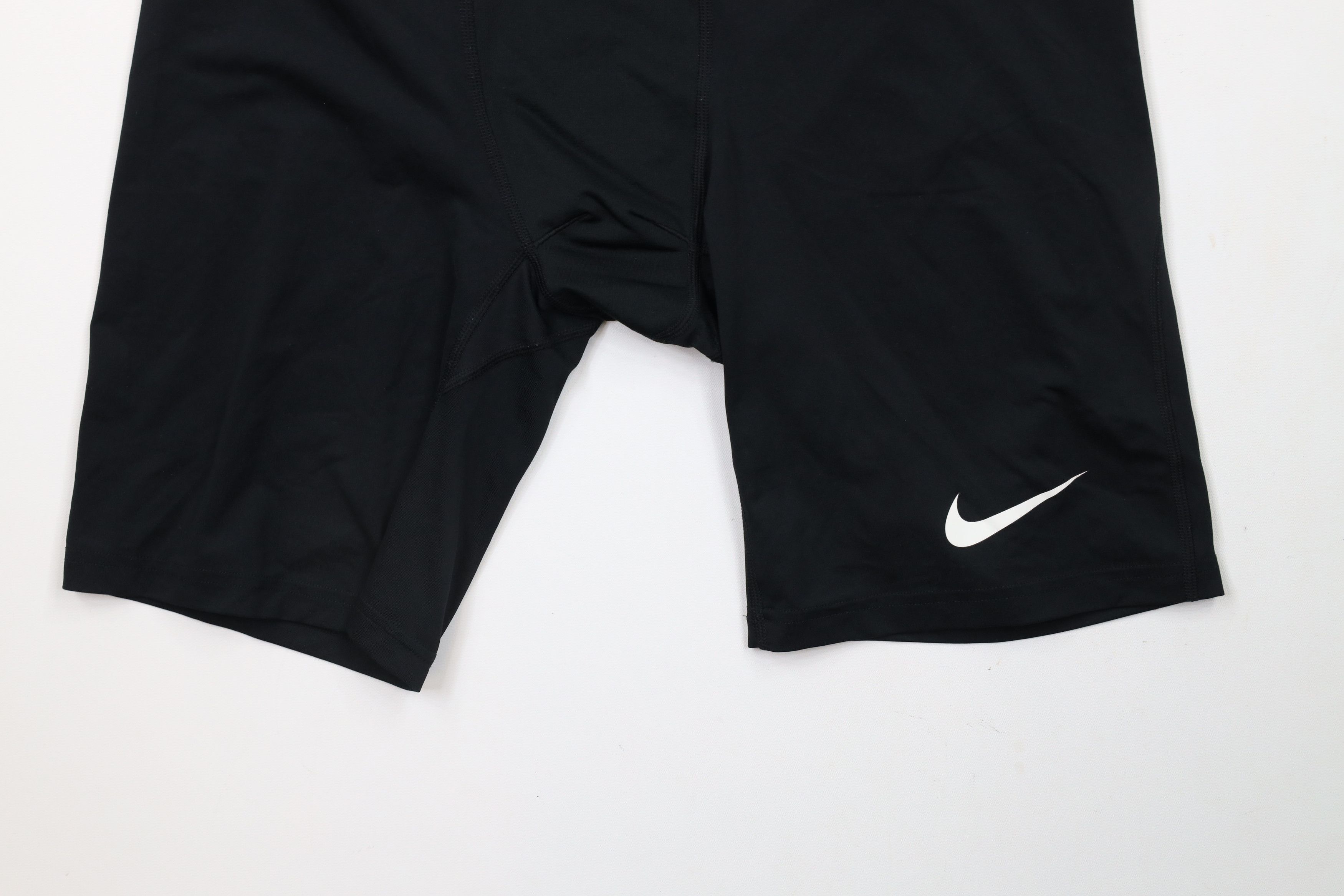 Nike × Vintage Nike Pro Training Gym Running Half Tights Shorts Black Size US 42 / EU 58 - 4 Thumbnail