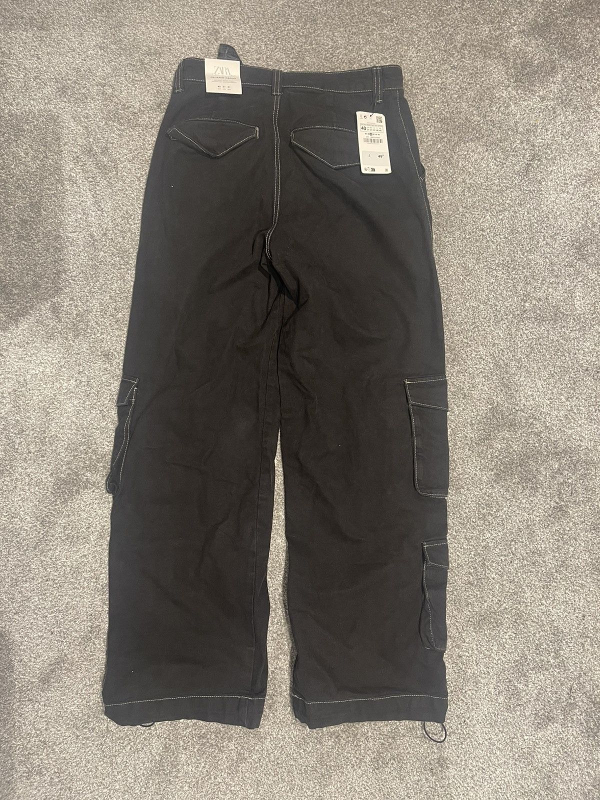 Zara Zara Relaxed Cargo Trousers Oversized Size US 31 - 4 Thumbnail