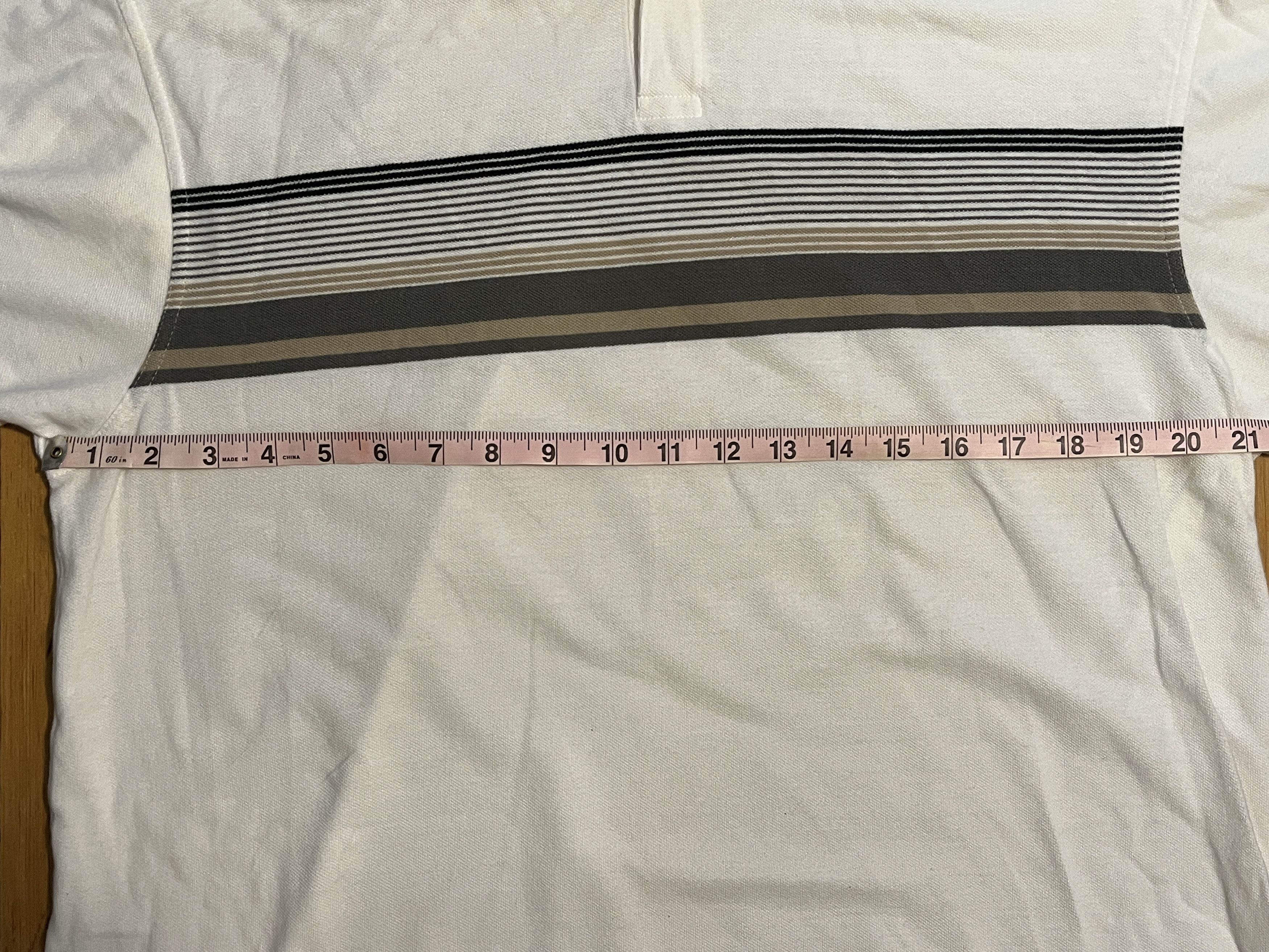 Nike × Vintage Vintage Striped Nike Golf Polo Size US L / EU 52-54 / 3 - 3 Thumbnail