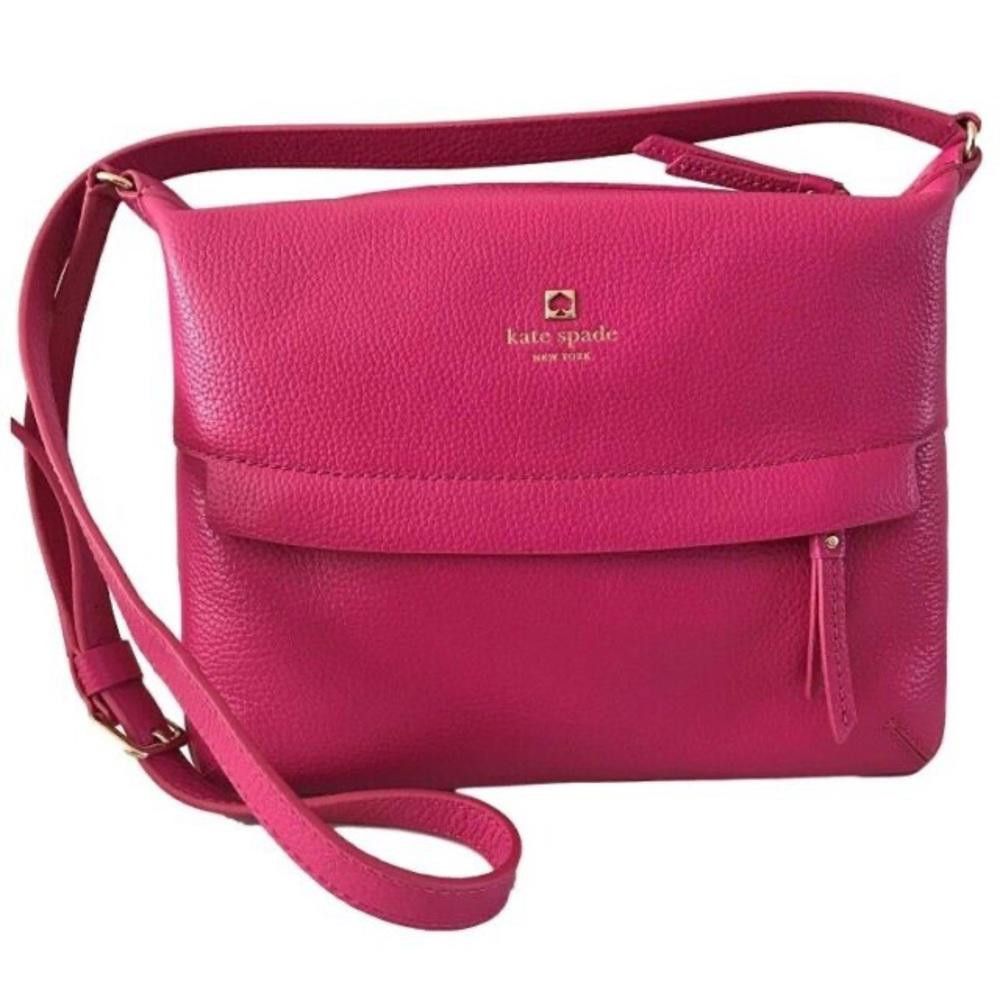 Kate Spade Kate Spade Starla Grant Park Crossbody Shoulder Bag Red Plum Size ONE SIZE - 1 Thumbnail