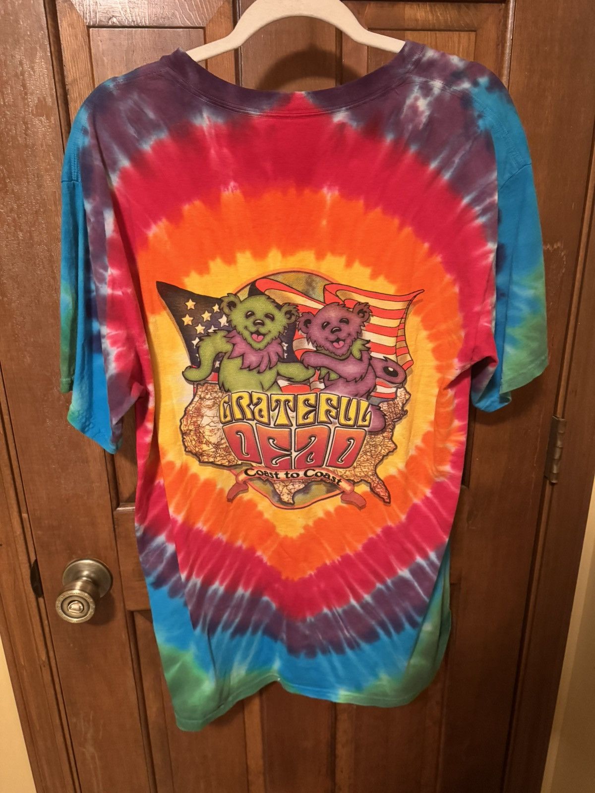Grateful Dead Grateful Dead Tie Dye Coast to Coast Tee Size US XL / EU 56 / 4 - 2 Thumbnail