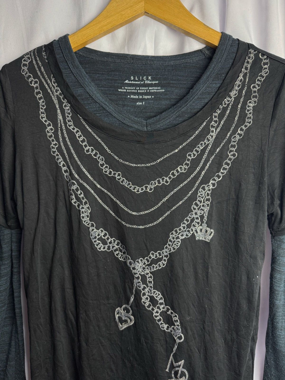 14th Addiction Gothic Double Layers Slick Modify 10f1 Long Sleeve Size US M / EU 48-50 / 2 - 4 Thumbnail