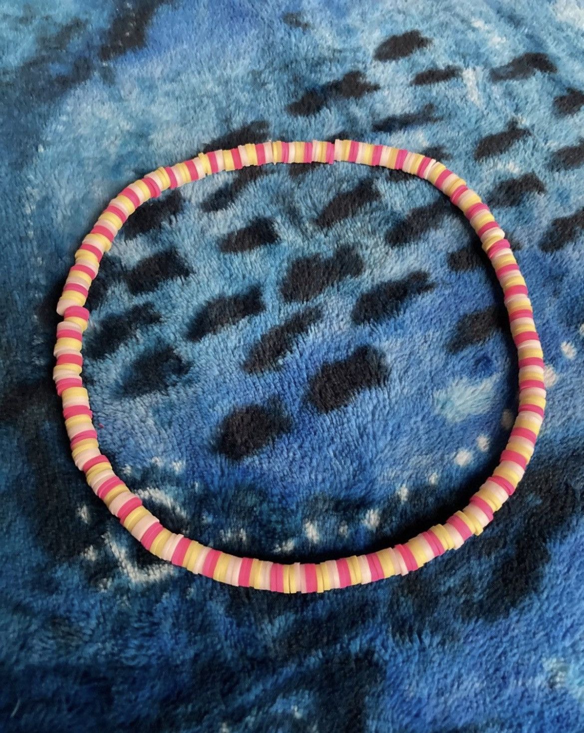 Other Colourful pink and yellow heishi clay necklace Size ONE SIZE - 2 Thumbnail