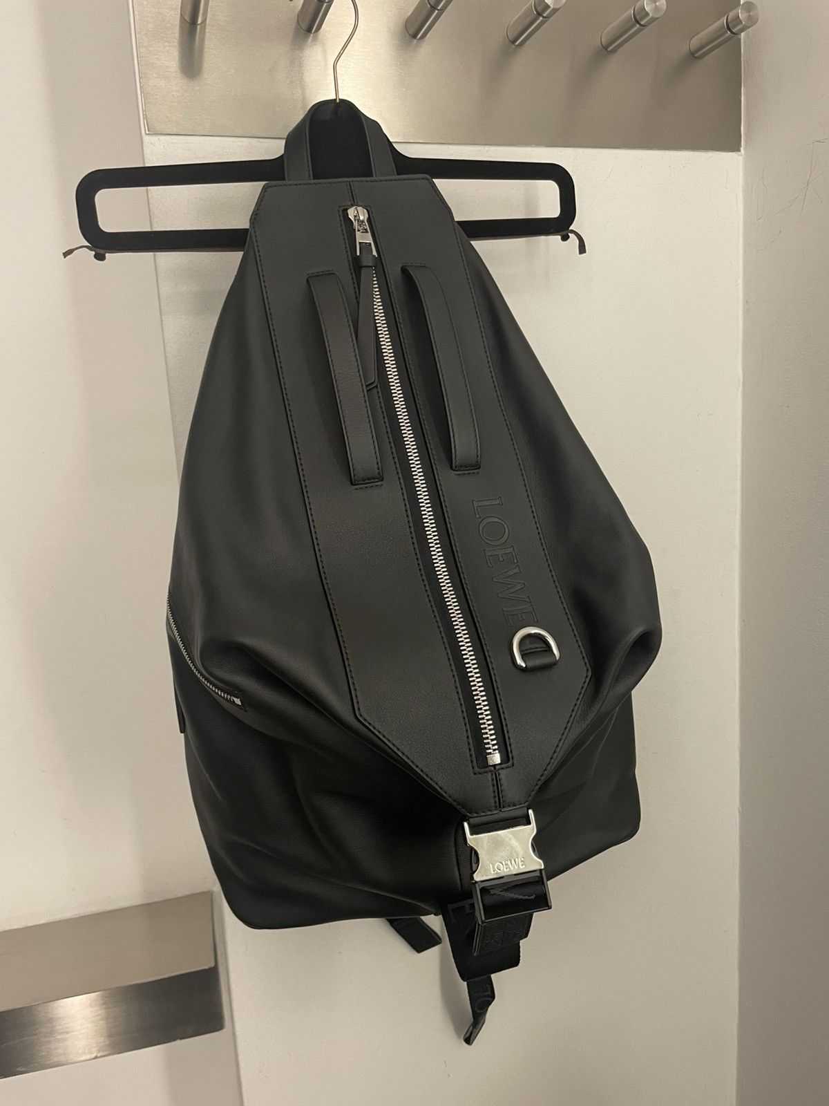 Loewe Convertible backpack in classic calfskin. Size ONE SIZE - 5 Thumbnail