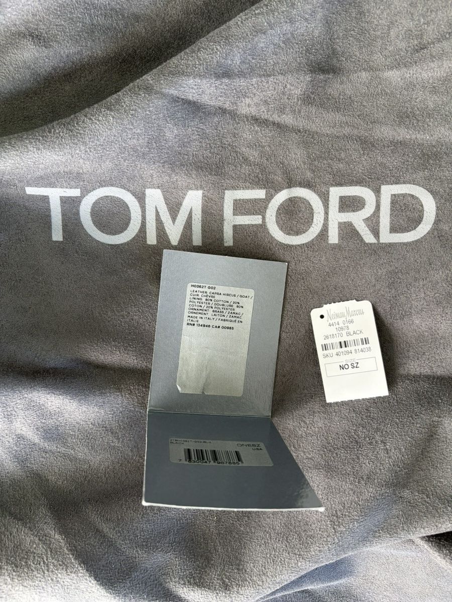 Tom Ford Tom Ford Black Duffle Bag Size ONE SIZE - 7 Thumbnail