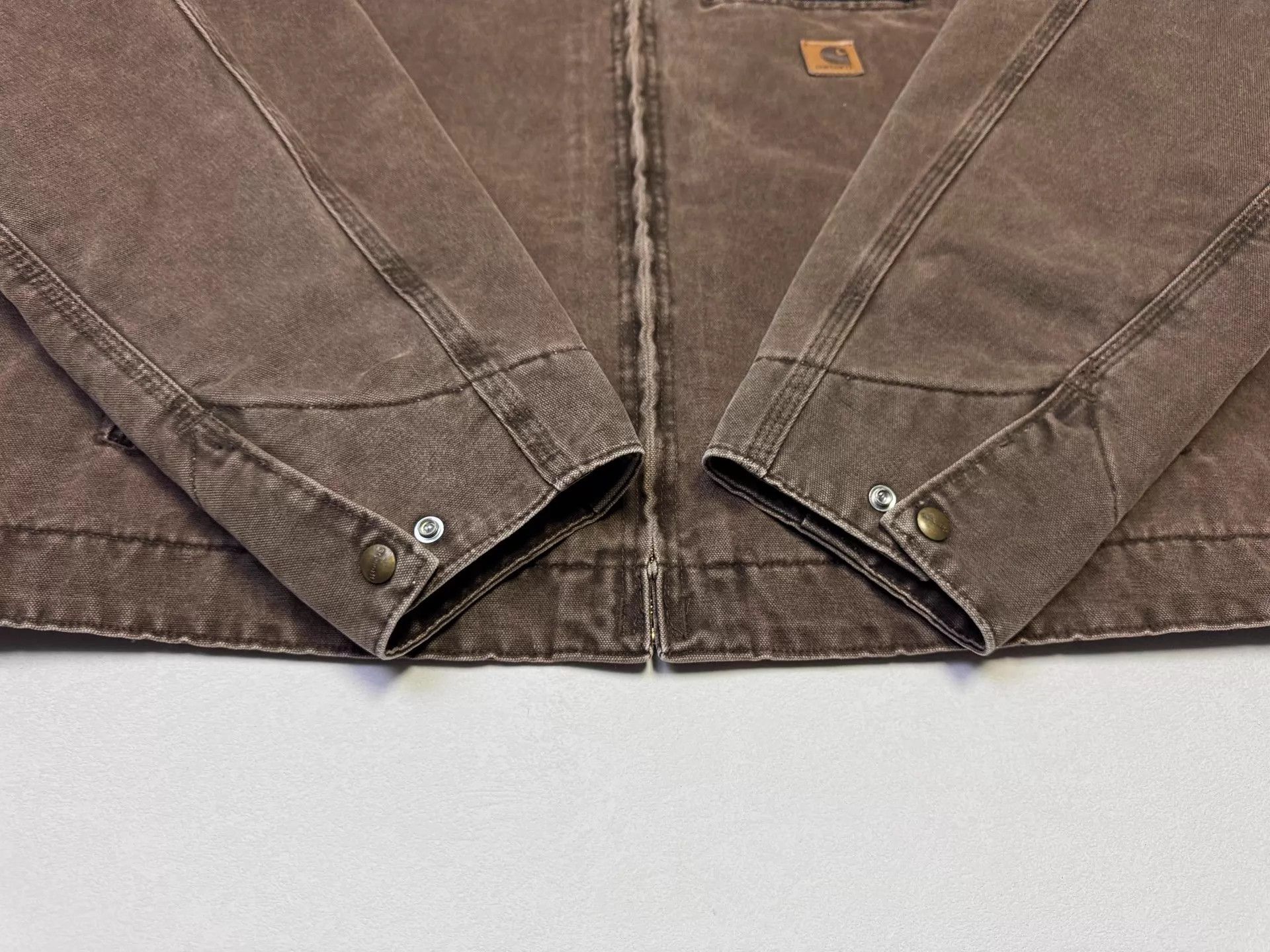 Carhartt Carhartt J97 Detroit Jacket Maroon XL USA Like New Size US XL / EU 56 / 4 - 3 Thumbnail