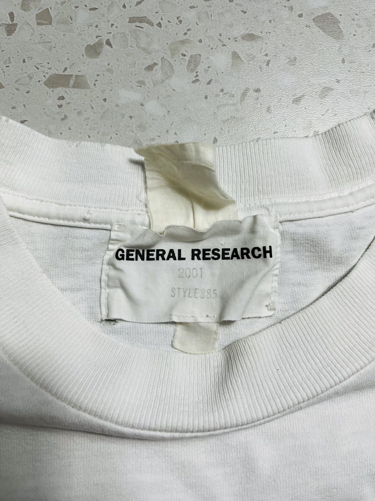 General Research Vintage General research distress t shirt Size US M / EU 48-50 / 2 - 5 Thumbnail