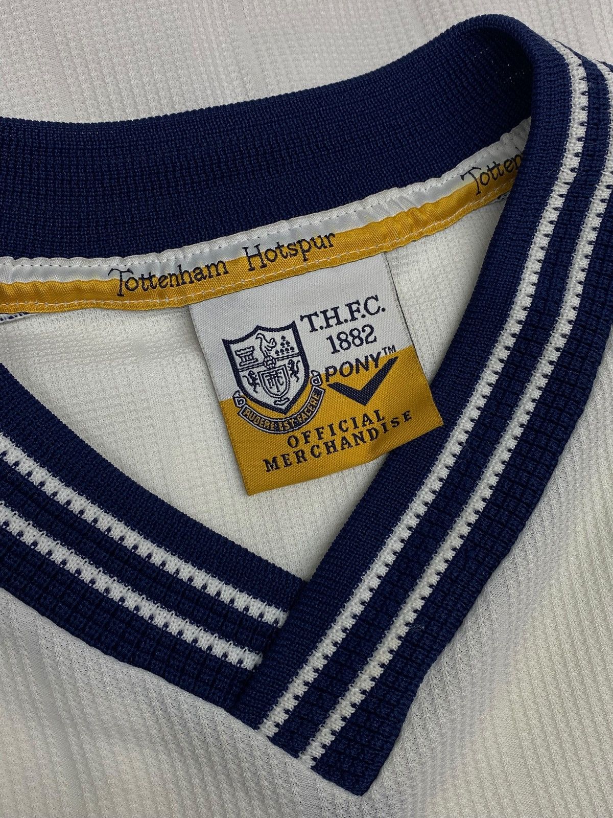 Vintage Pony Tottenham Hotspur 1997/98 Home Football Shirt Jersey Size US XXL / EU 58 / 5 - 17 Thumbnail