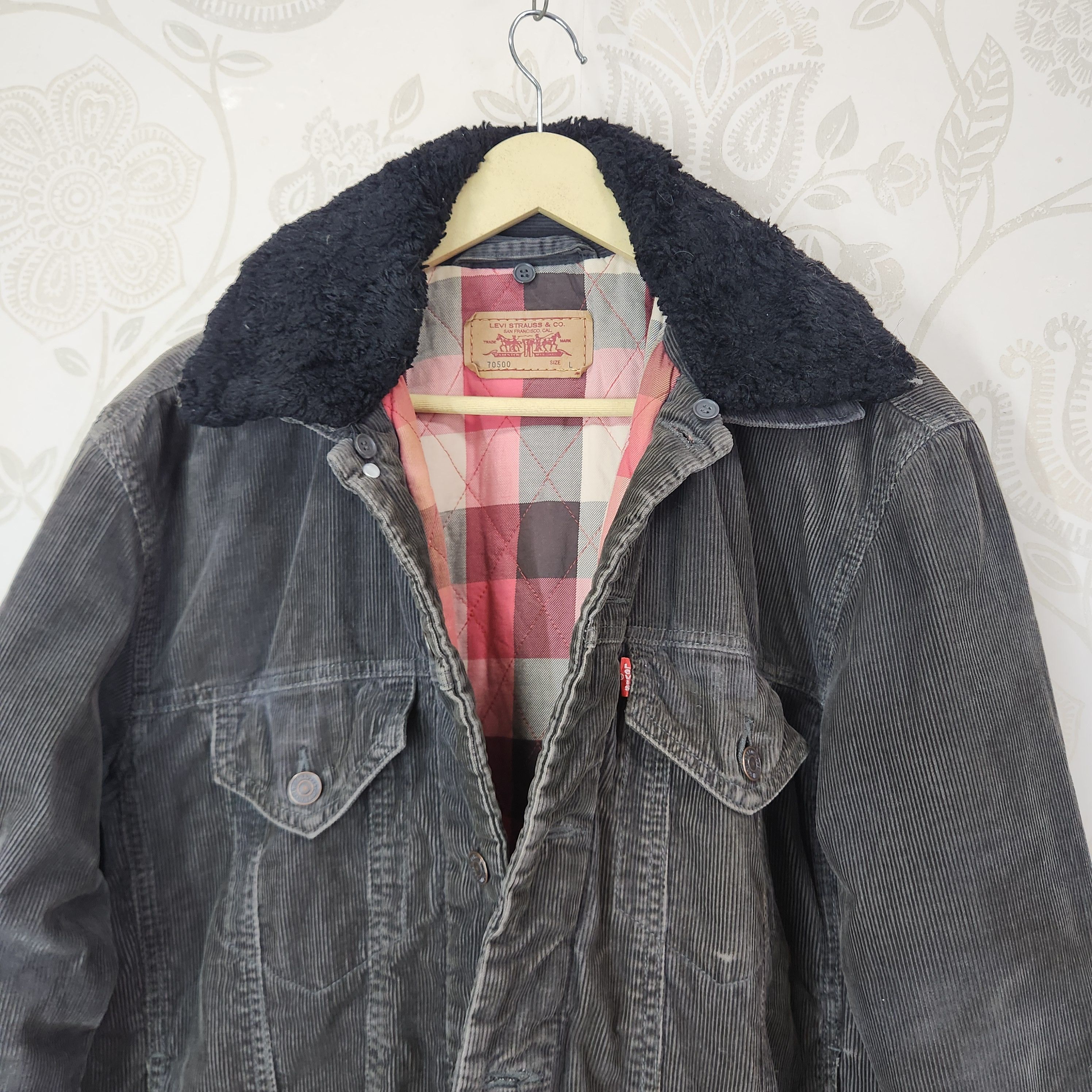 Levi's × Levi's Vintage Clothing Levis Trucker 70500 Blankets Jacket Size US L / EU 52-54 / 3 - 19 Thumbnail