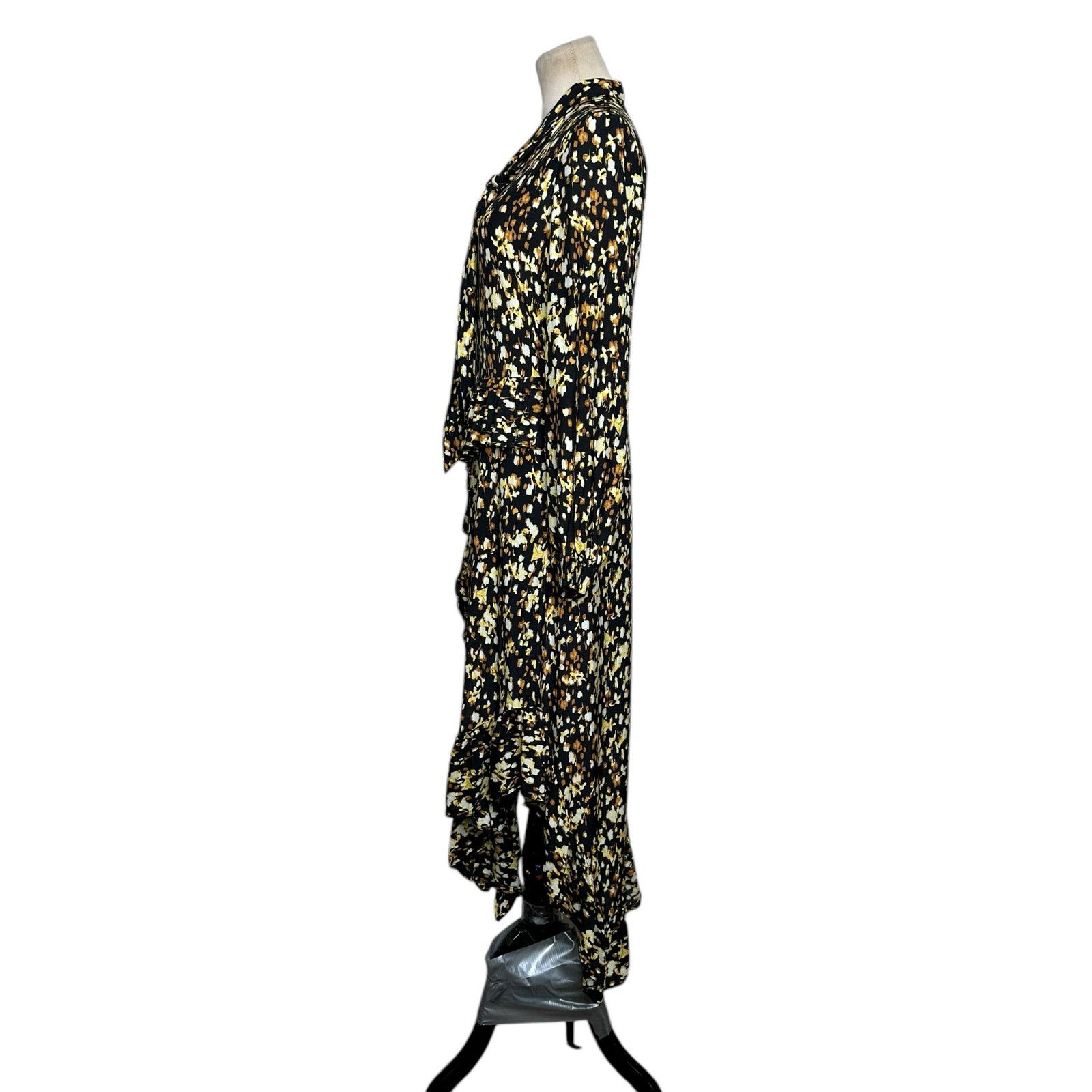 & Other Stories & Other Stories ruffle asymmetrical midi dress size 2 Size XS / US 0-2 / IT 36-38 - 17 Thumbnail