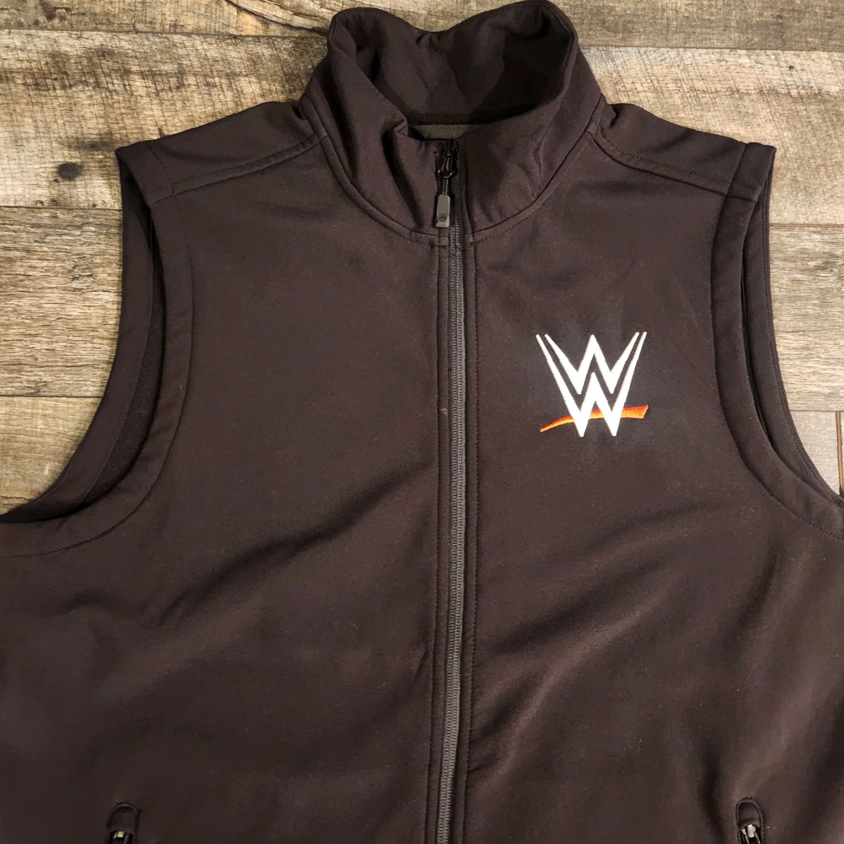 Stormtech WWE Vest Mens Large Event Promo Soft Shell Embroidered StormTech Black Size US L / EU 52-54 / 3 - 4 Thumbnail