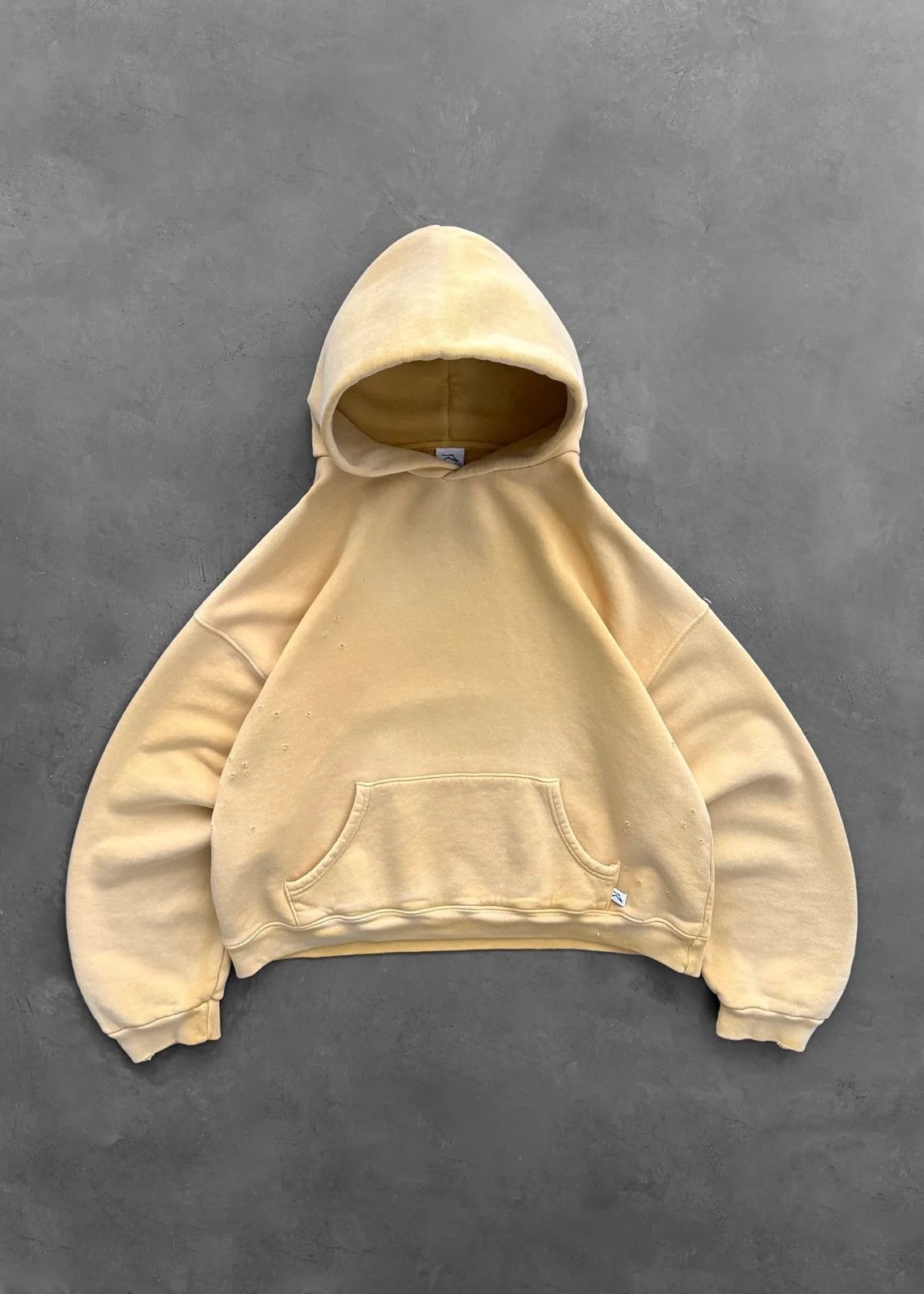 Akimbo Club Sun faded yellow hoodie Size US L / EU 52-54 / 3 - 1 Thumbnail