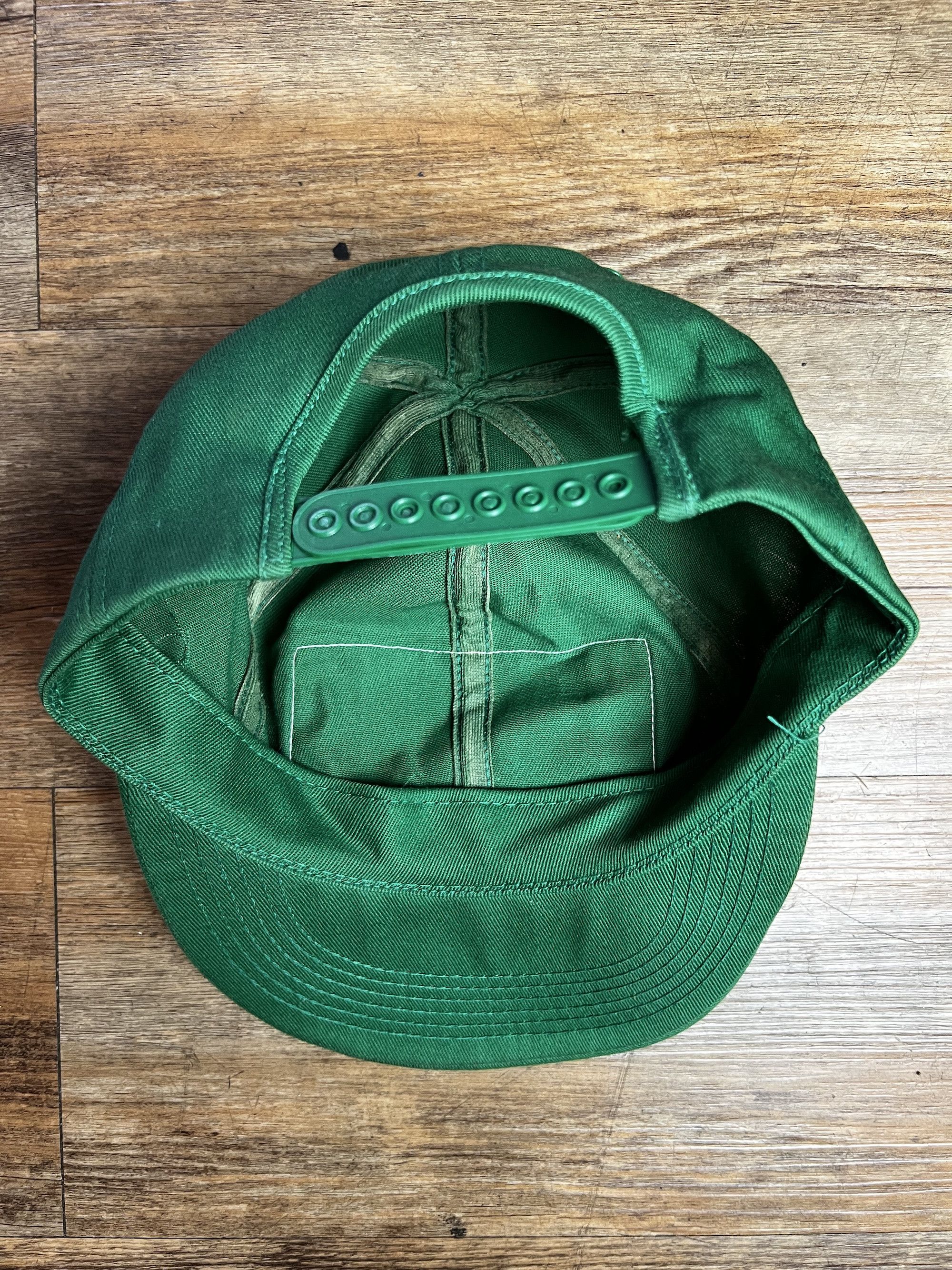 John Deere 1980's John Deere Patch Seed Snapback Cap - Fulton, IL. Size ONE SIZE - 8 Thumbnail