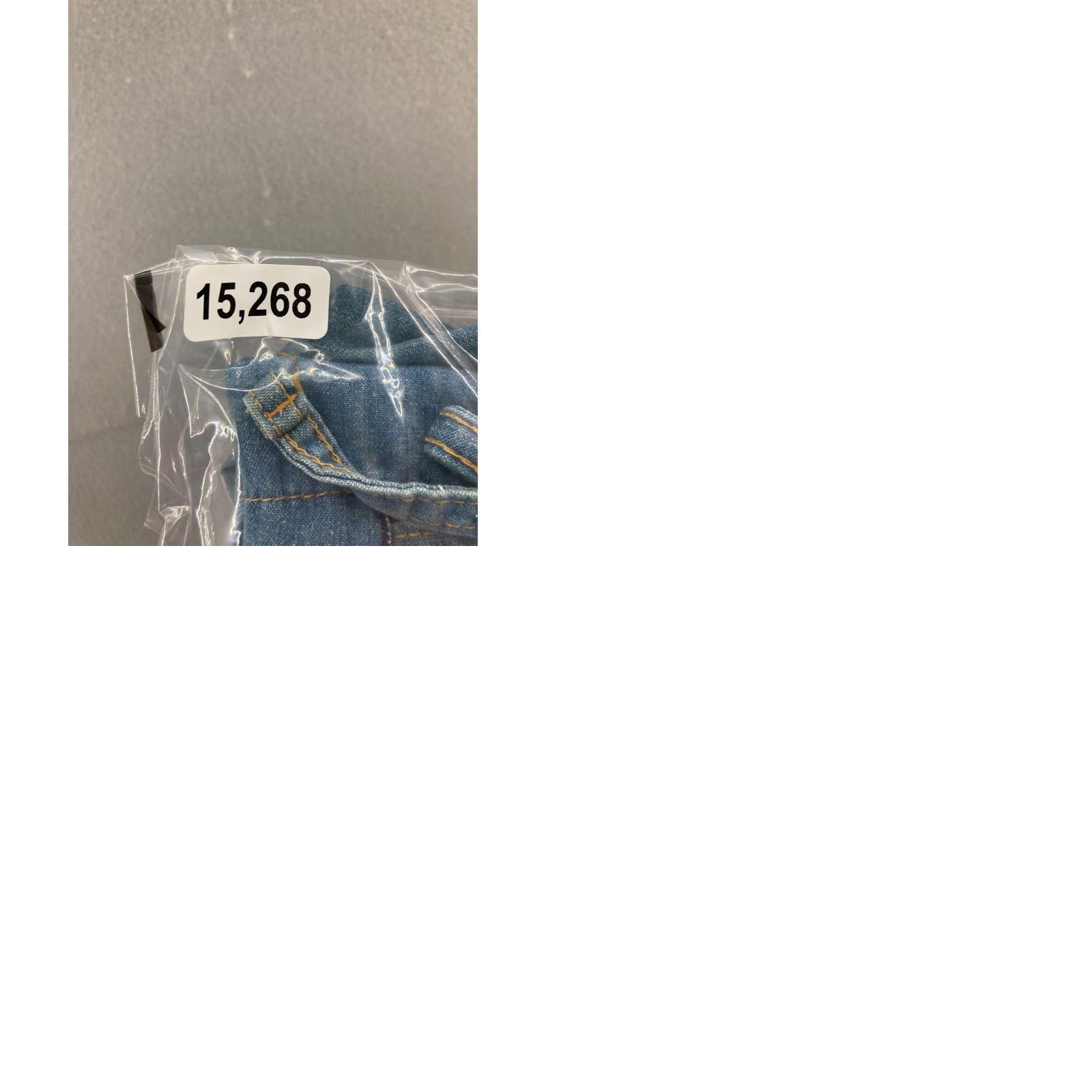 Levi's VINTAGE Levi's Denim Shirt Womens Large Belted Pockets Roll Tab Sleeve 80s 90s Button-Up 100% Cotton Blue Size L / US 10 / IT 46 - 9 Thumbnail