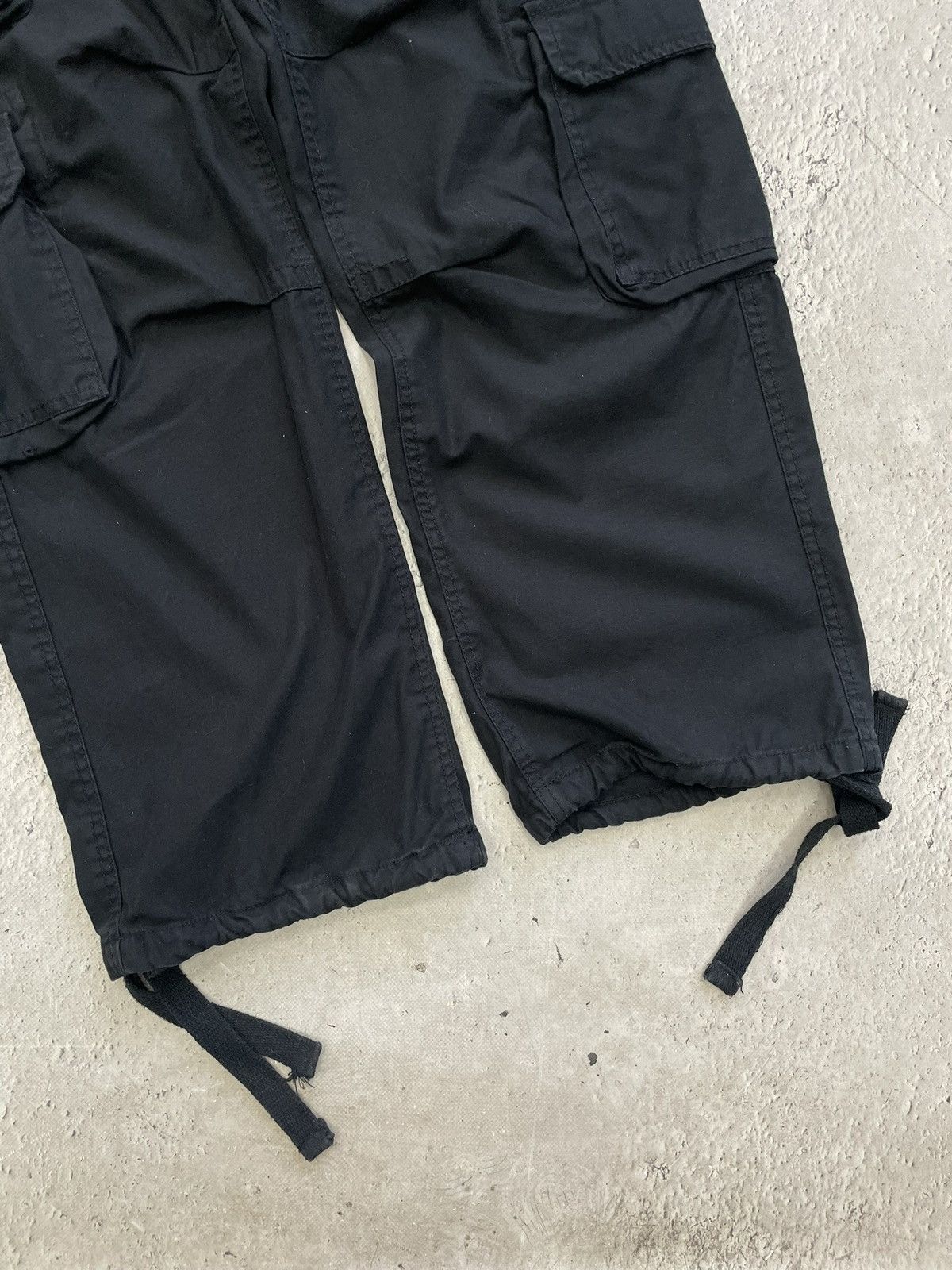 Junya Watanabe Y2K rare baggy multipocket diesel style cargo pants black Size US 35 - 4 Thumbnail