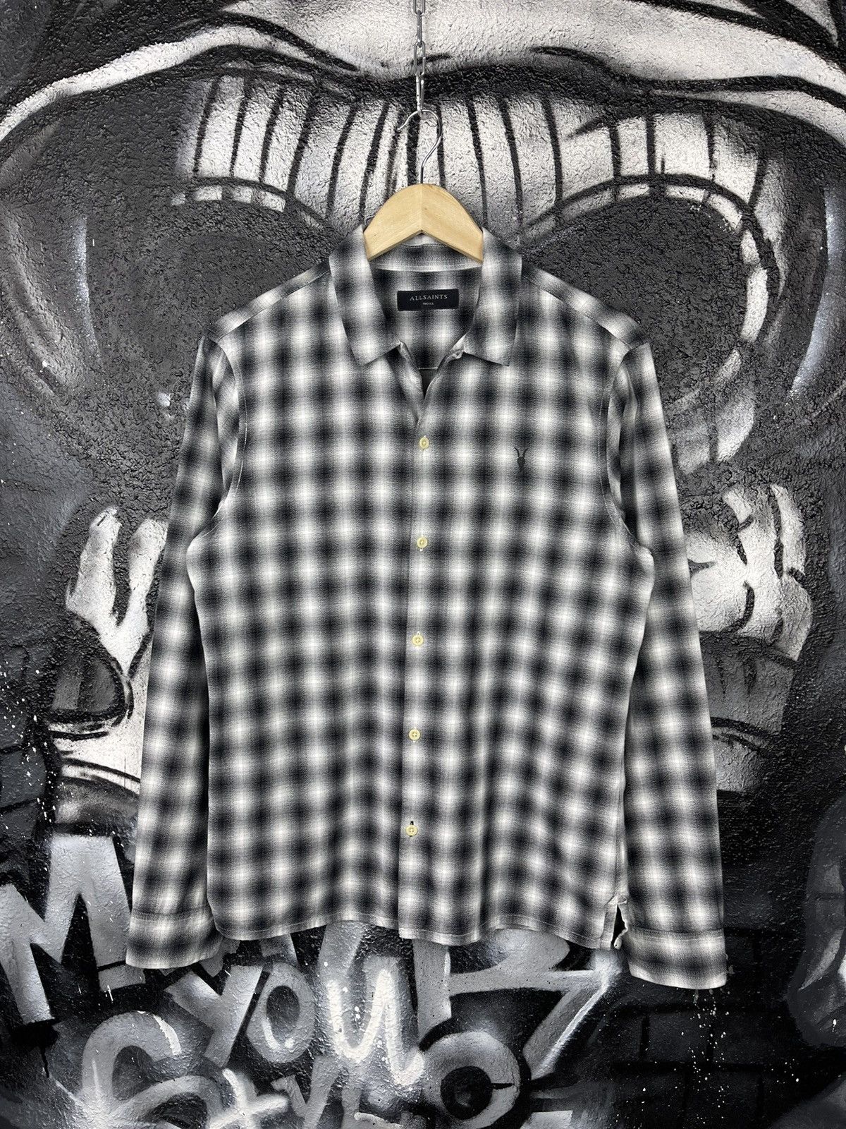 Allsaints All Saints Plaid Chino LS Shirt Button Up Men’s Size S Size US S / EU 44-46 / 1 - 2 Thumbnail
