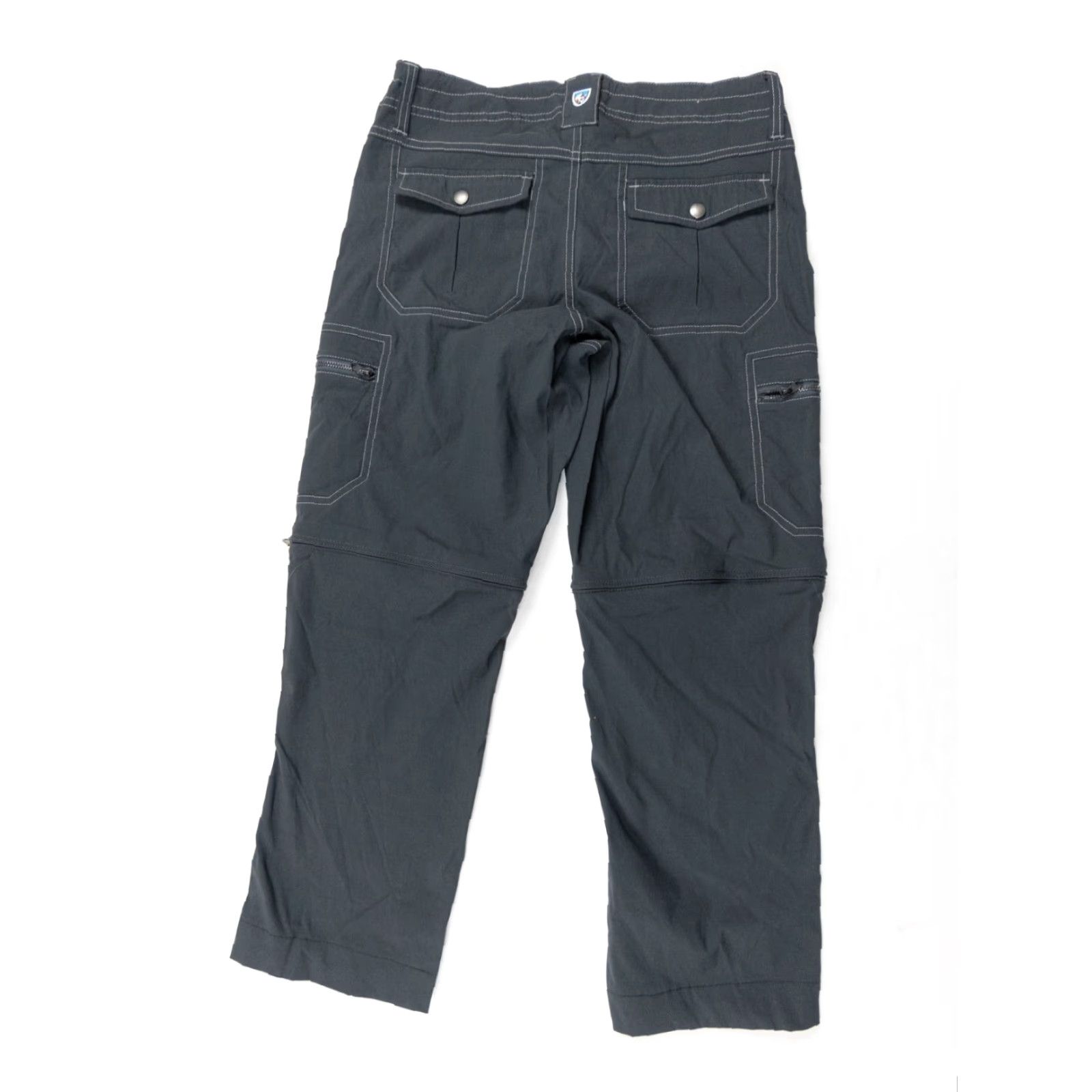 Vintage Kuhl Womens Pants 4 Gray Kliffside Convertible Outdoors Size 27" / US 4 / IT 40 - 7 Thumbnail